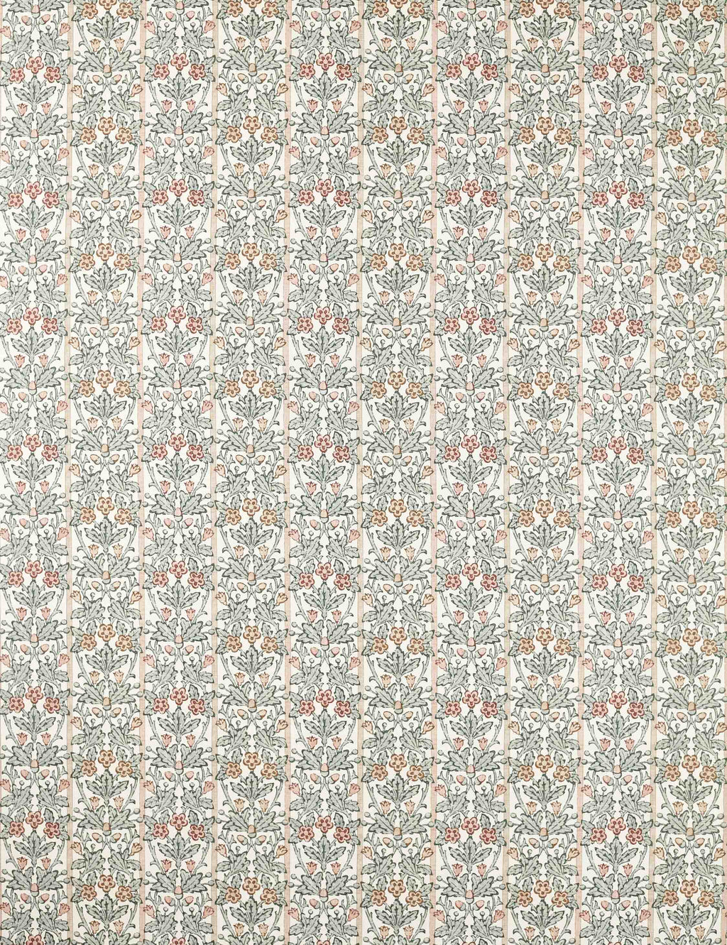 Lulu and Georgia - Oak & Blossom Linen Blend Fabric by Morris & Co.