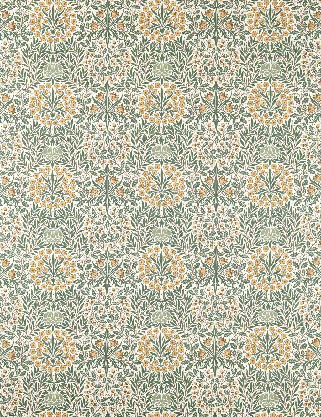 Lulu and Georgia - Daisy & Oak Linen Blend Fabric by Morris & Co.