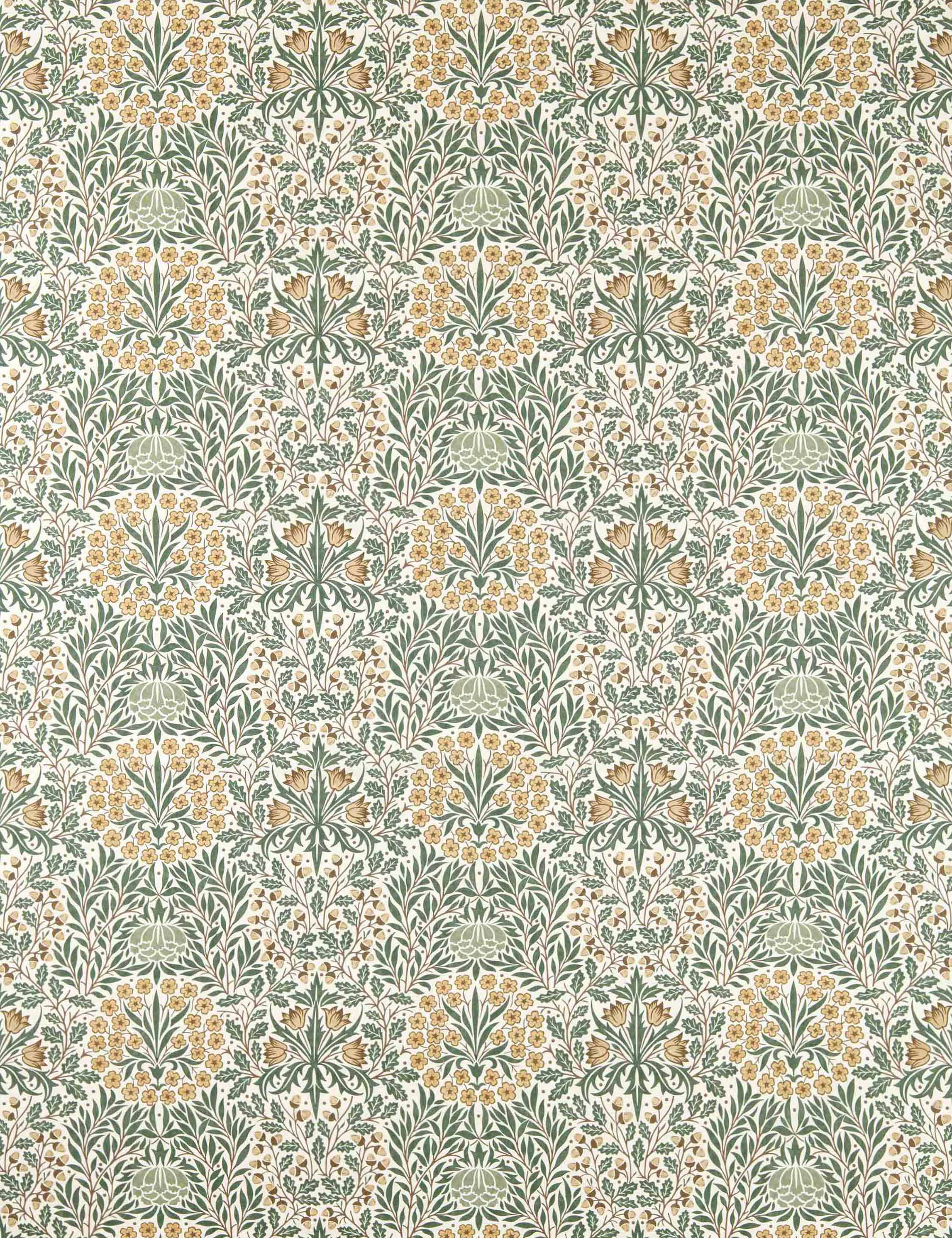 Lulu and Georgia - Daisy & Oak Linen Blend Fabric by Morris & Co.