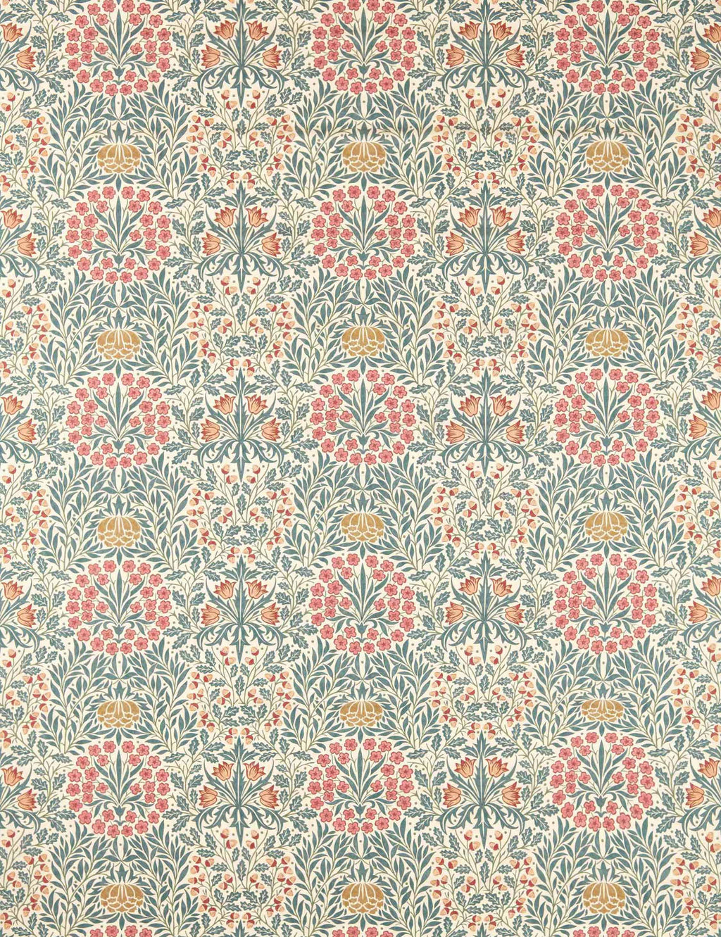 Lulu and Georgia - Daisy & Oak Linen Blend Fabric by Morris & Co.