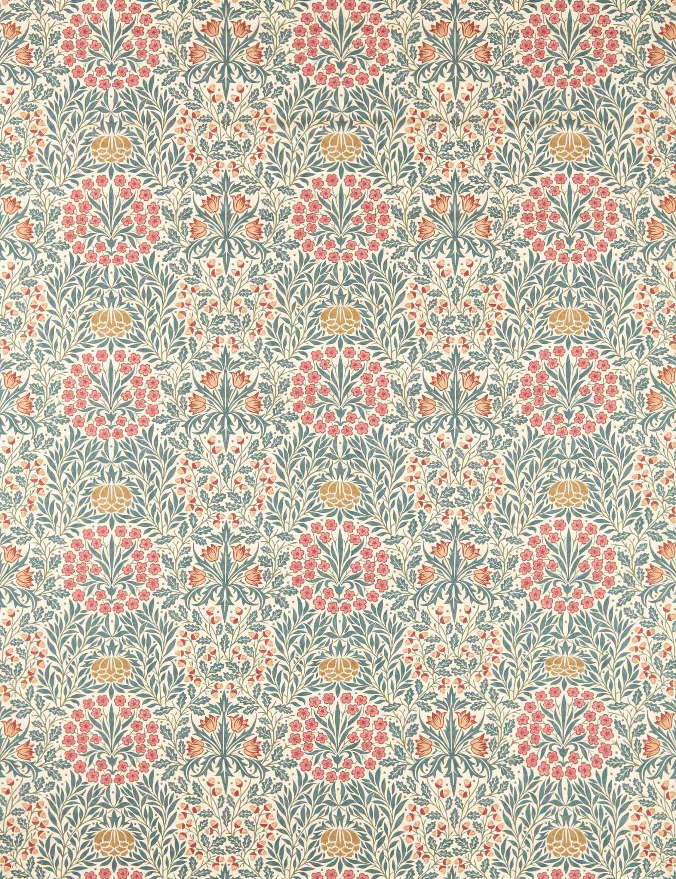 Lulu and Georgia - Daisy & Oak Linen Blend Fabric by Morris & Co.