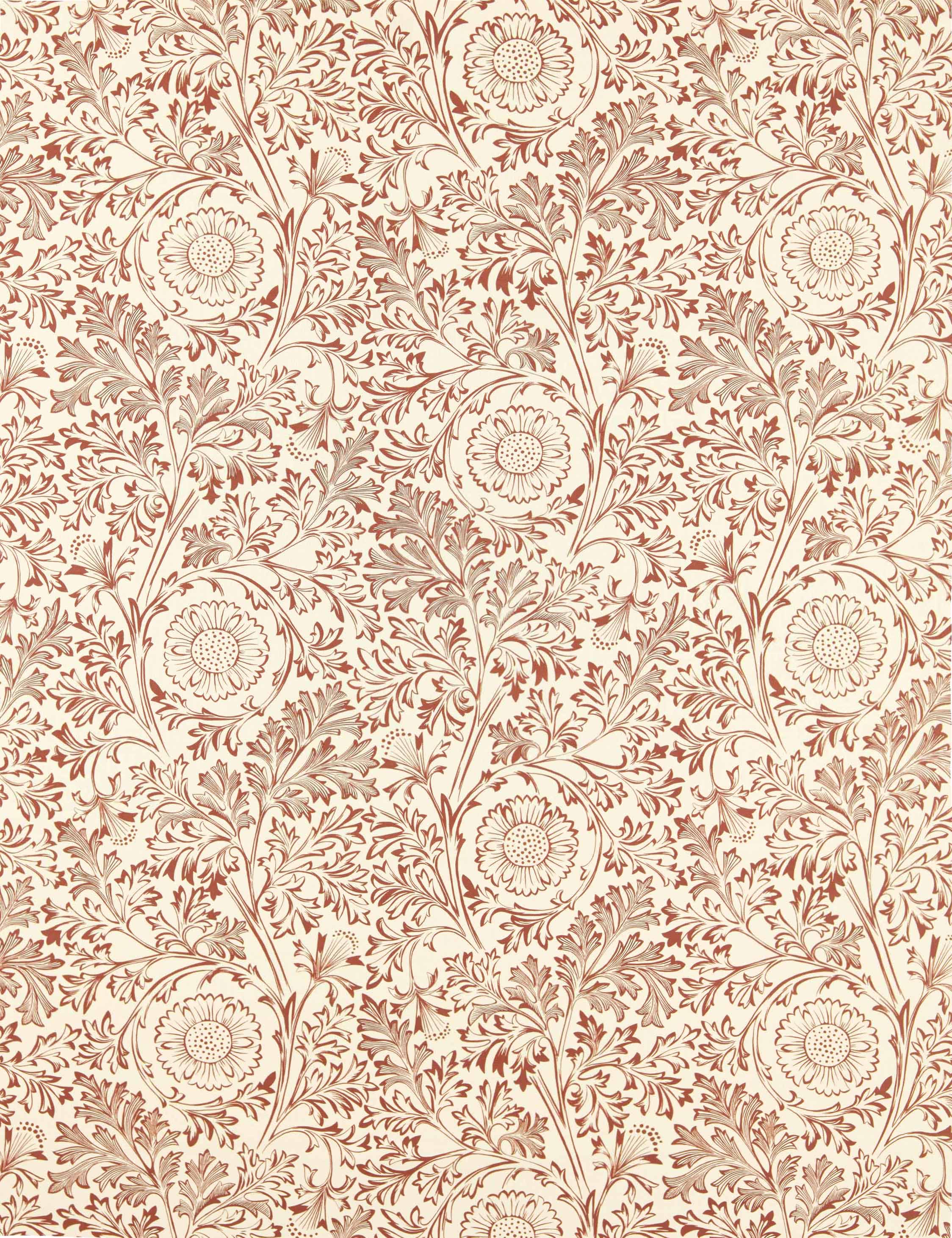Lulu and Georgia - Chamomile Linen Blend Fabric by Morris & Co.