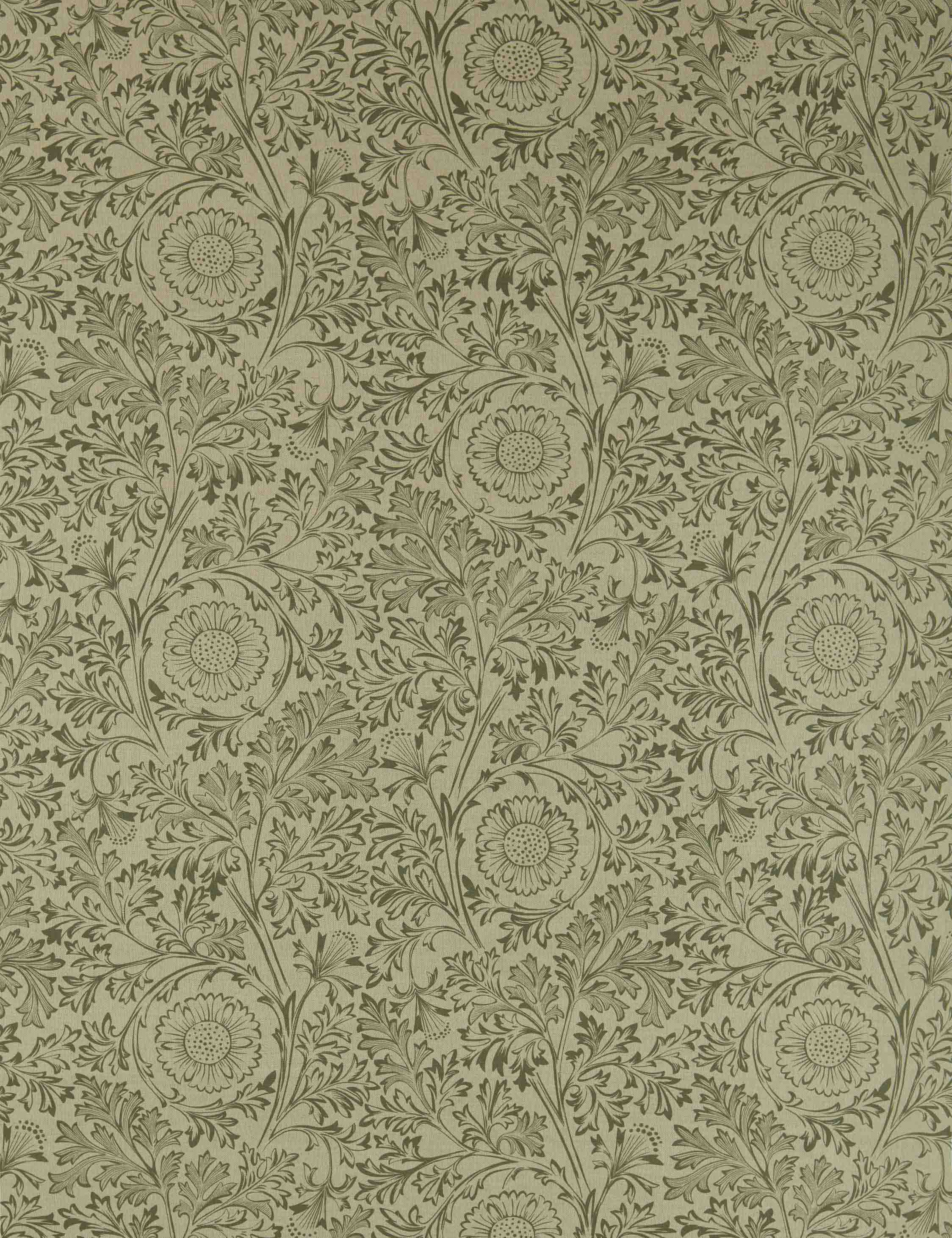 Lulu and Georgia - Chamomile Linen Blend Fabric by Morris & Co.