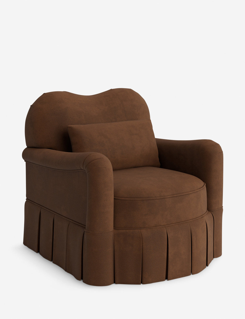 Lulu and Georgia - Middleton Skirted Accent Chair by Ginny Macdonald