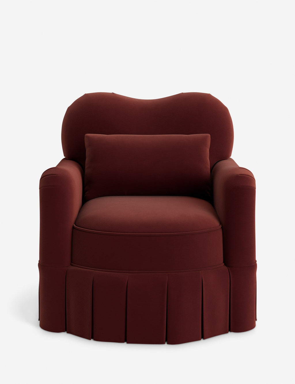 Lulu and Georgia - Middleton Skirted Accent Chair by Ginny Macdonald