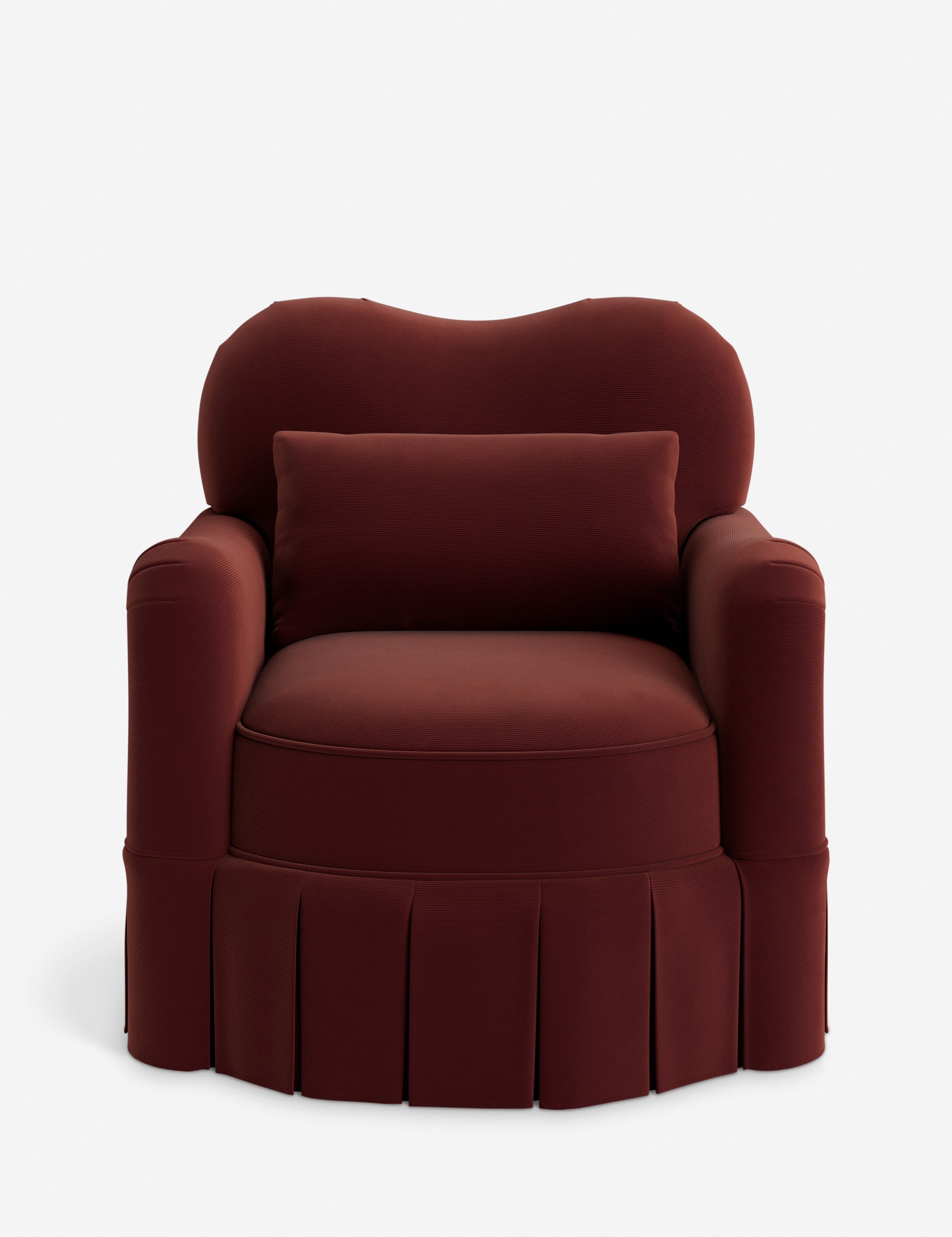 Lulu and Georgia - Middleton Skirted Accent Chair by Ginny Macdonald