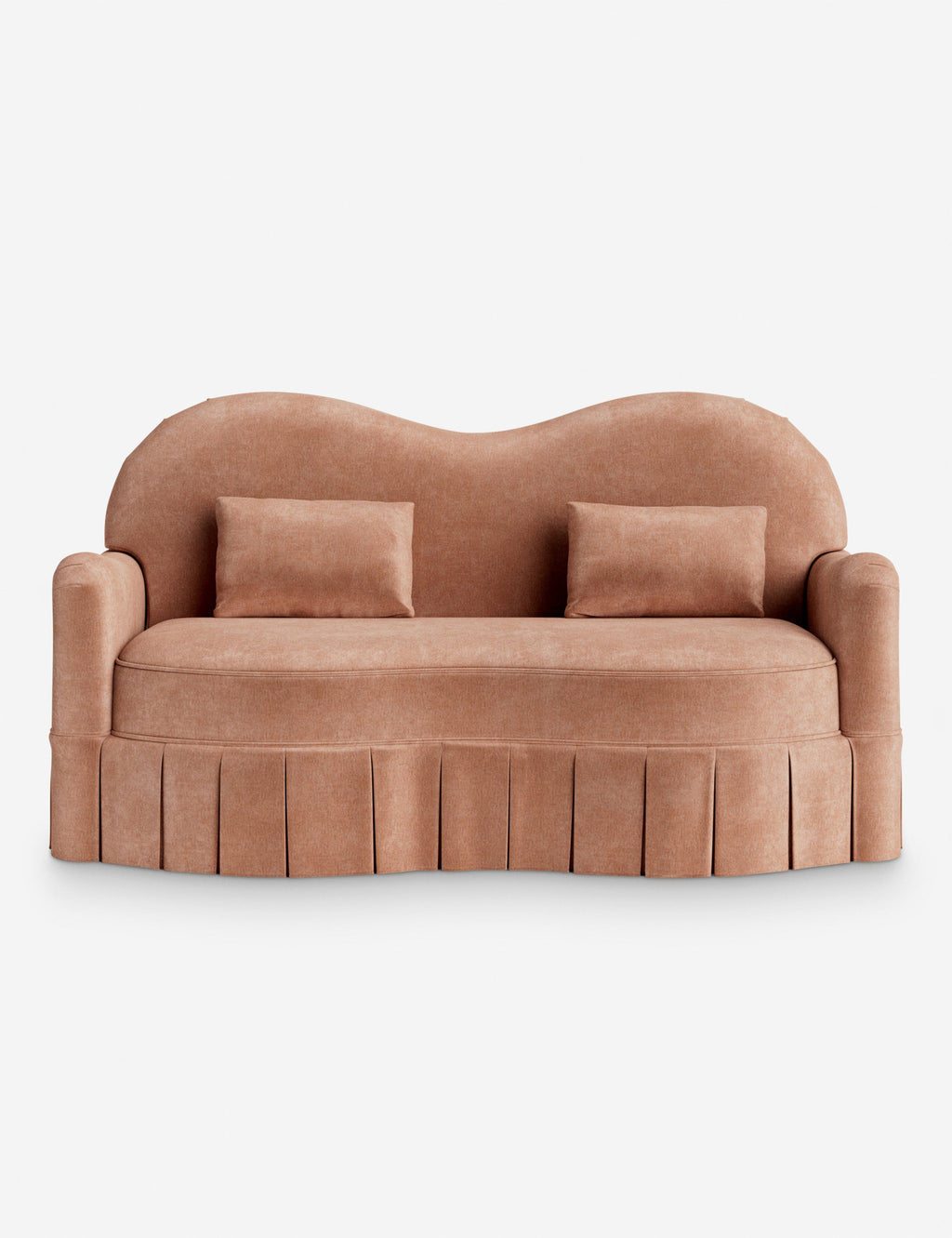 Lulu and Georgia - Middleton Skirted Sofa by Ginny Macdonald
