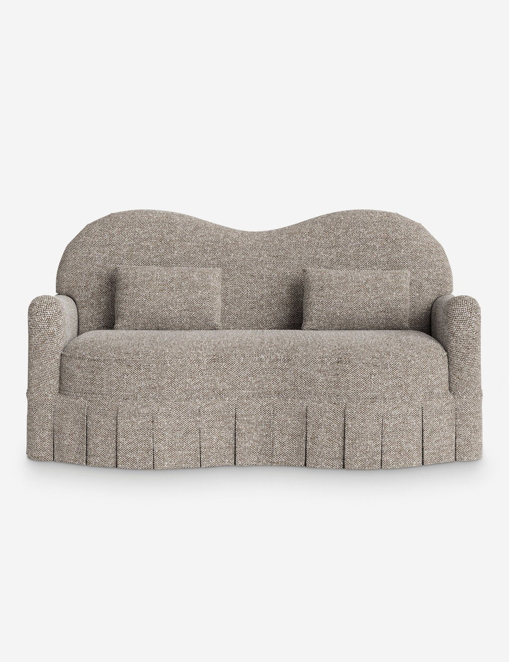 Lulu and Georgia - Middleton Skirted Sofa by Ginny Macdonald