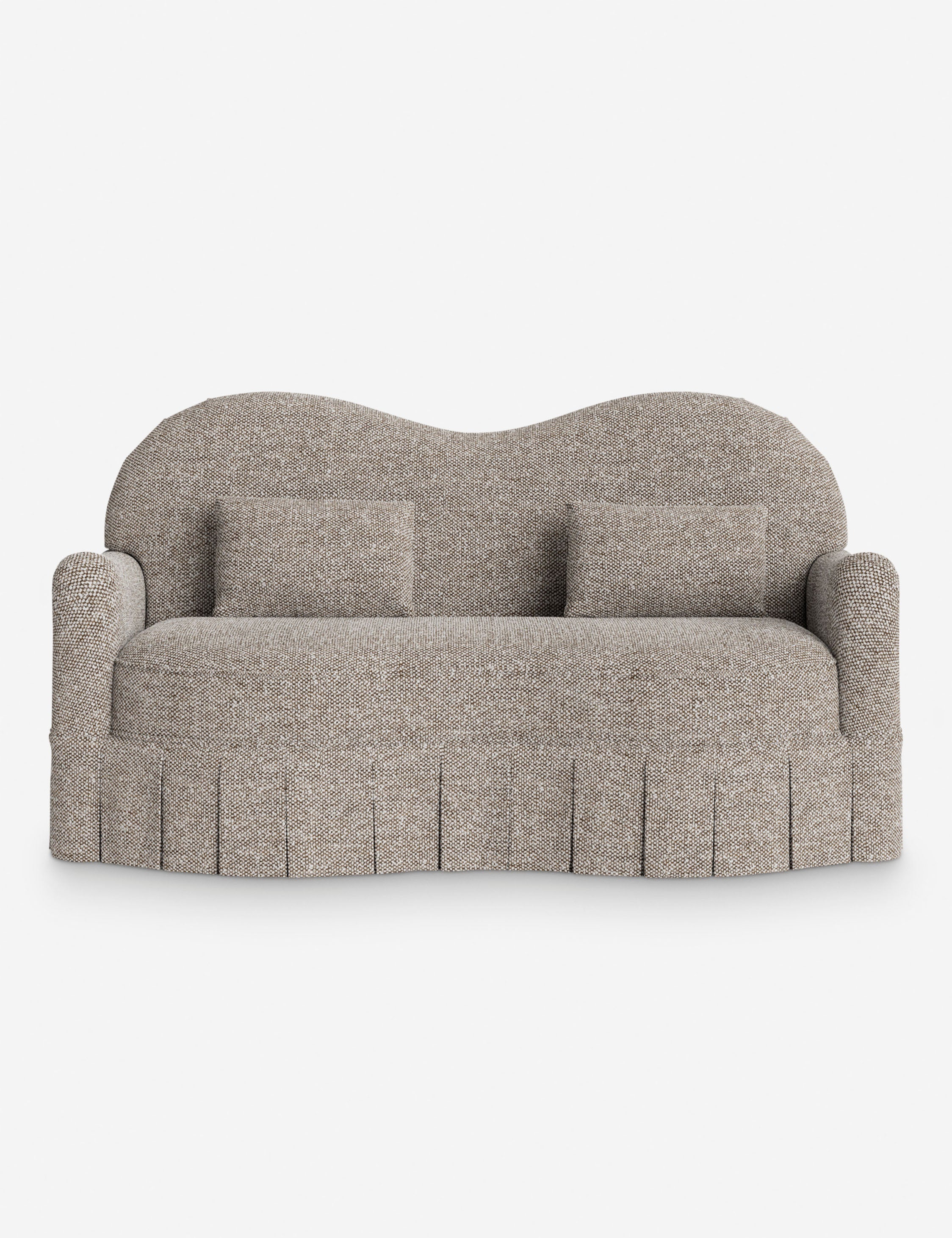 Lulu and Georgia - Middleton Skirted Sofa by Ginny Macdonald