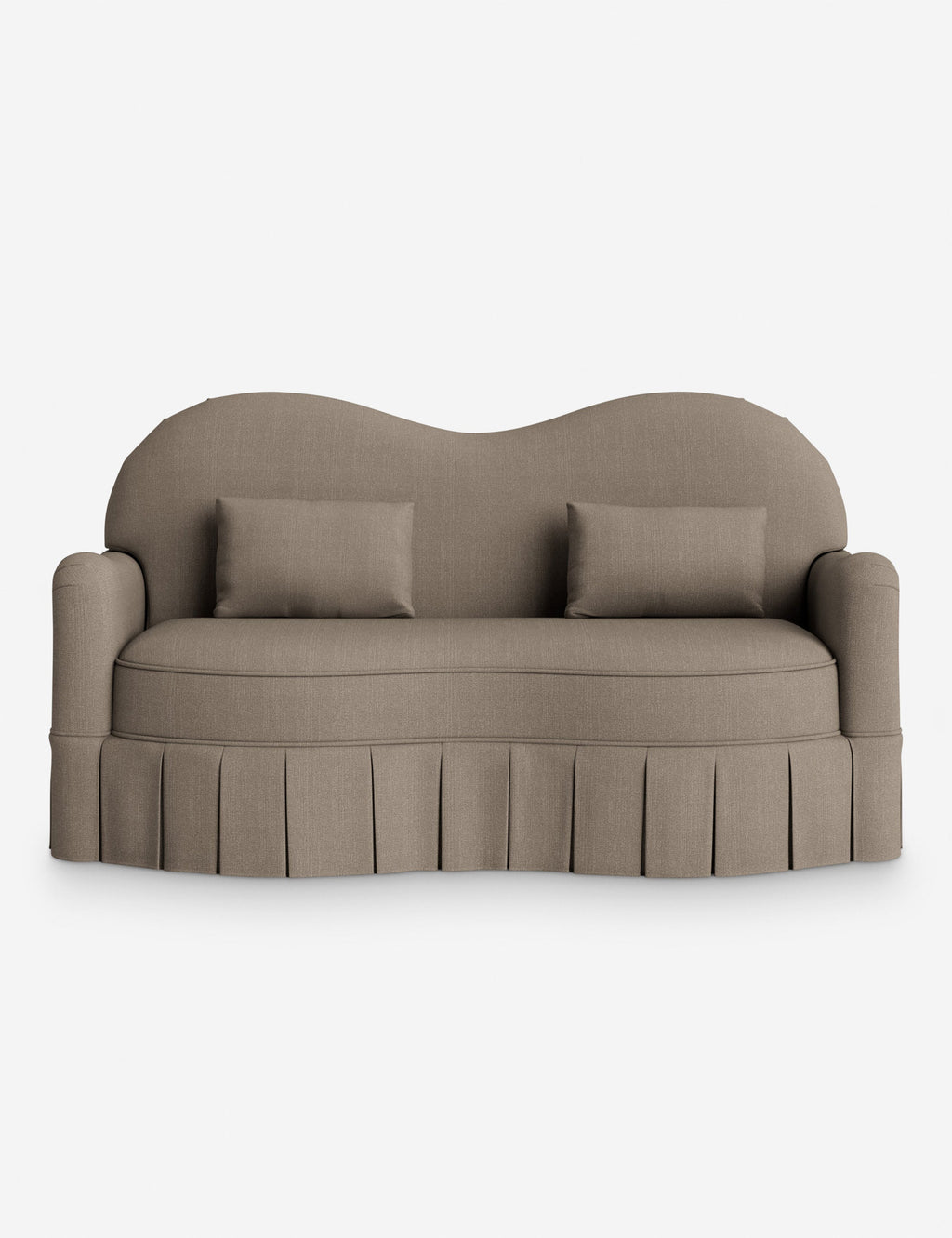 Lulu and Georgia - Middleton Skirted Sofa by Ginny Macdonald