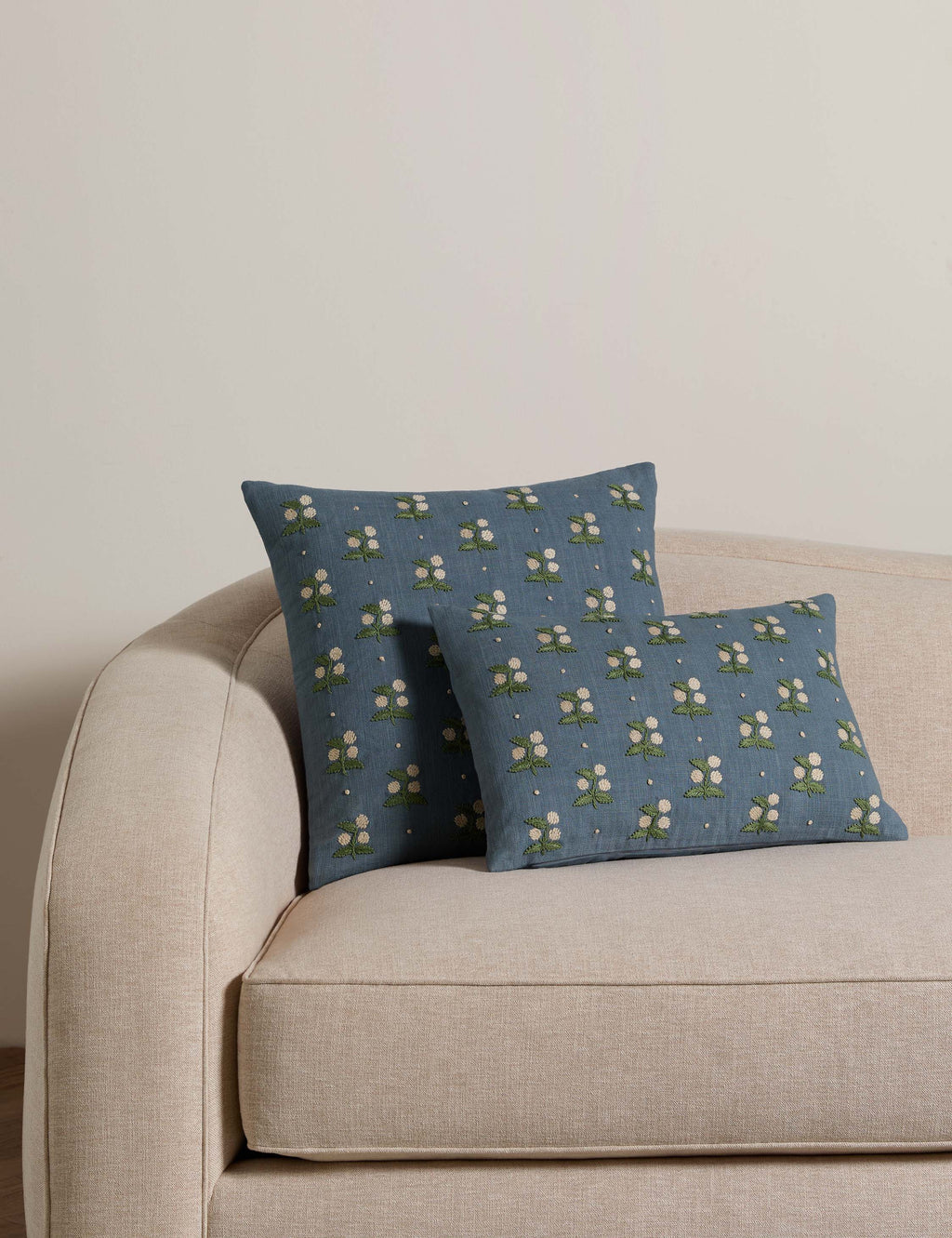 Lulu and Georgia - Madelief Embroidered Pillow