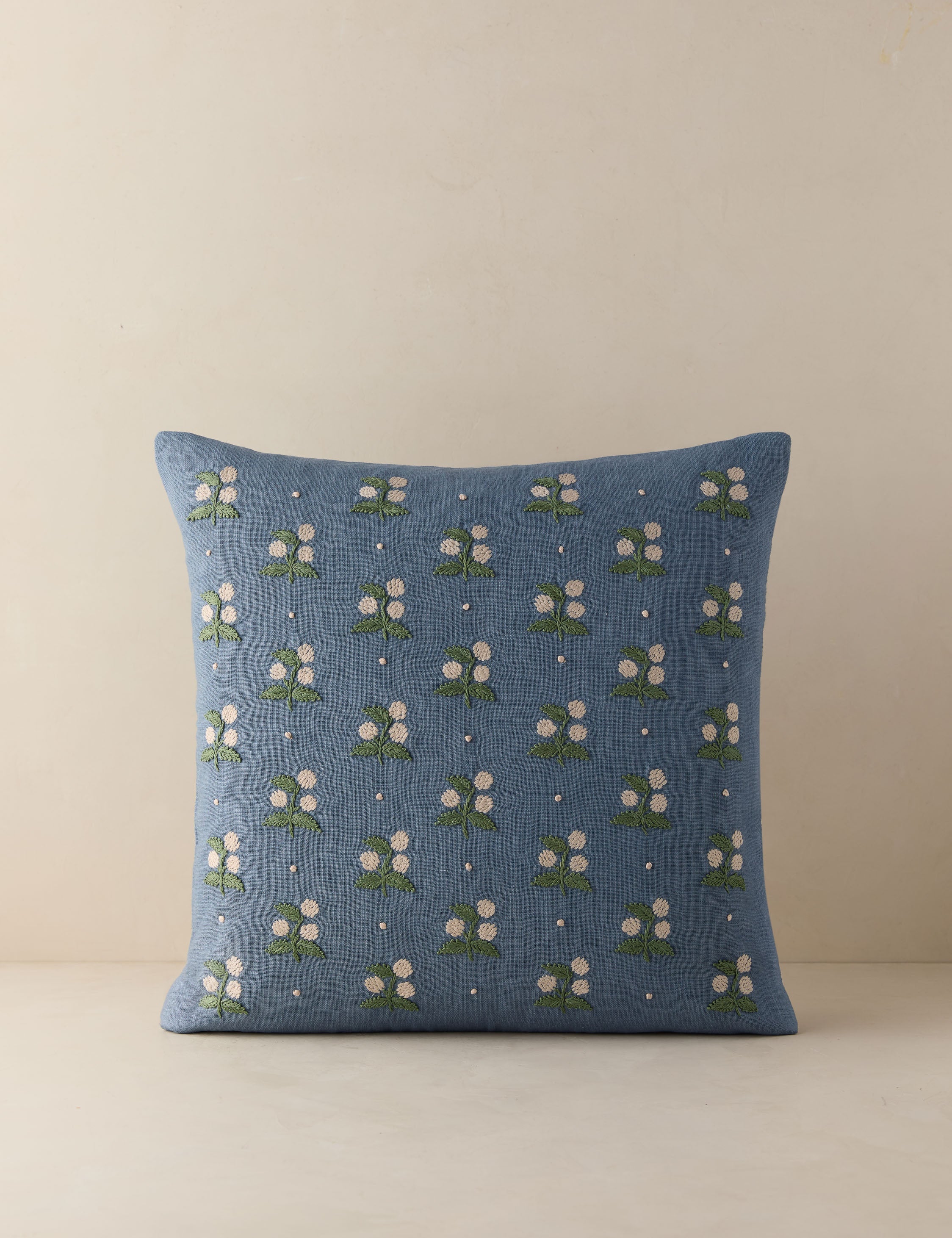Lulu and Georgia - Madelief Embroidered Pillow