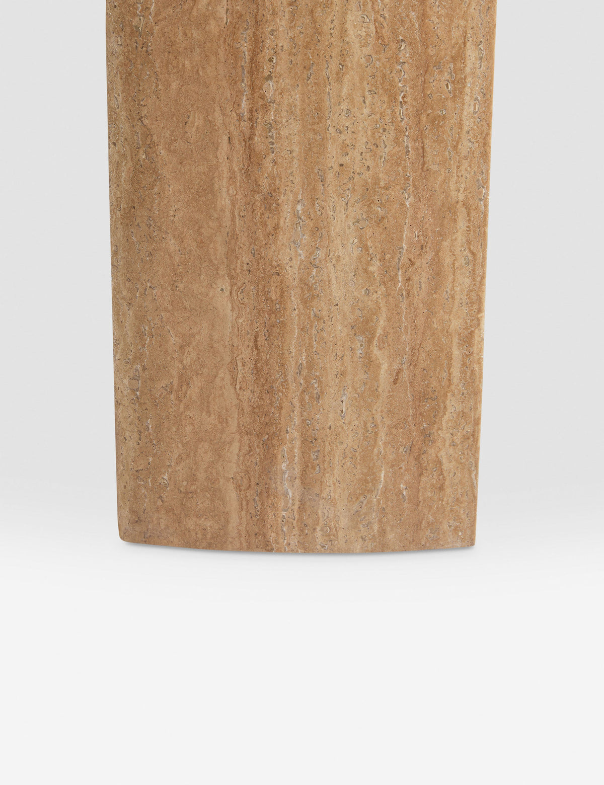 Lulu and Georgia - Open Box: Mahoe Round Coffee Table, Travertine and Marble by Carly Cushnie