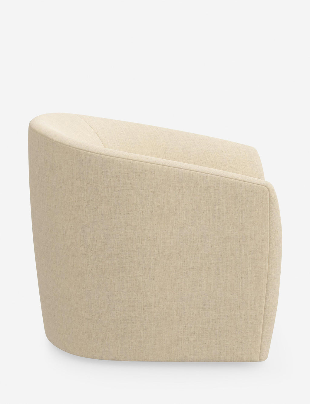 Lulu and Georgia - Open Box: Mayhew Swivel Chair, Natural Linen Weave