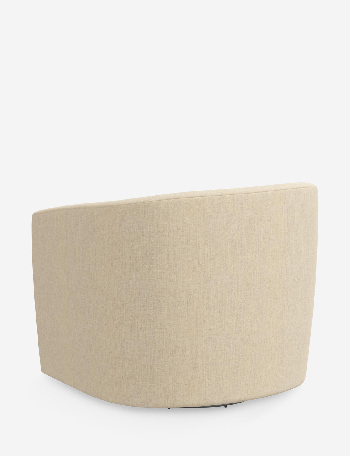 Lulu and Georgia - Open Box: Mayhew Swivel Chair, Natural Linen Weave