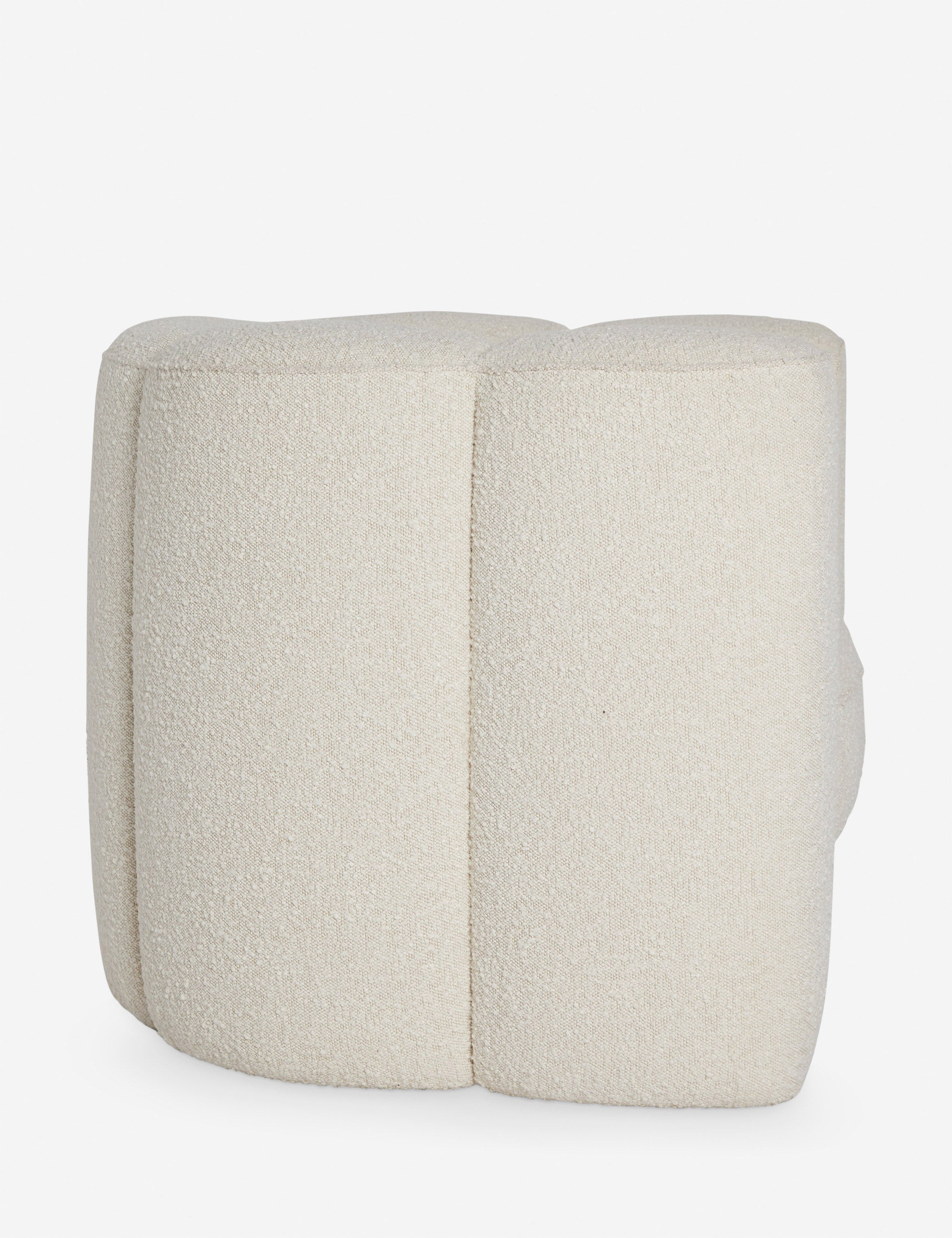 Lulu and Georgia - Open Box: Mila Accent Chair, Ivory Boucle by Eny Lee Parker