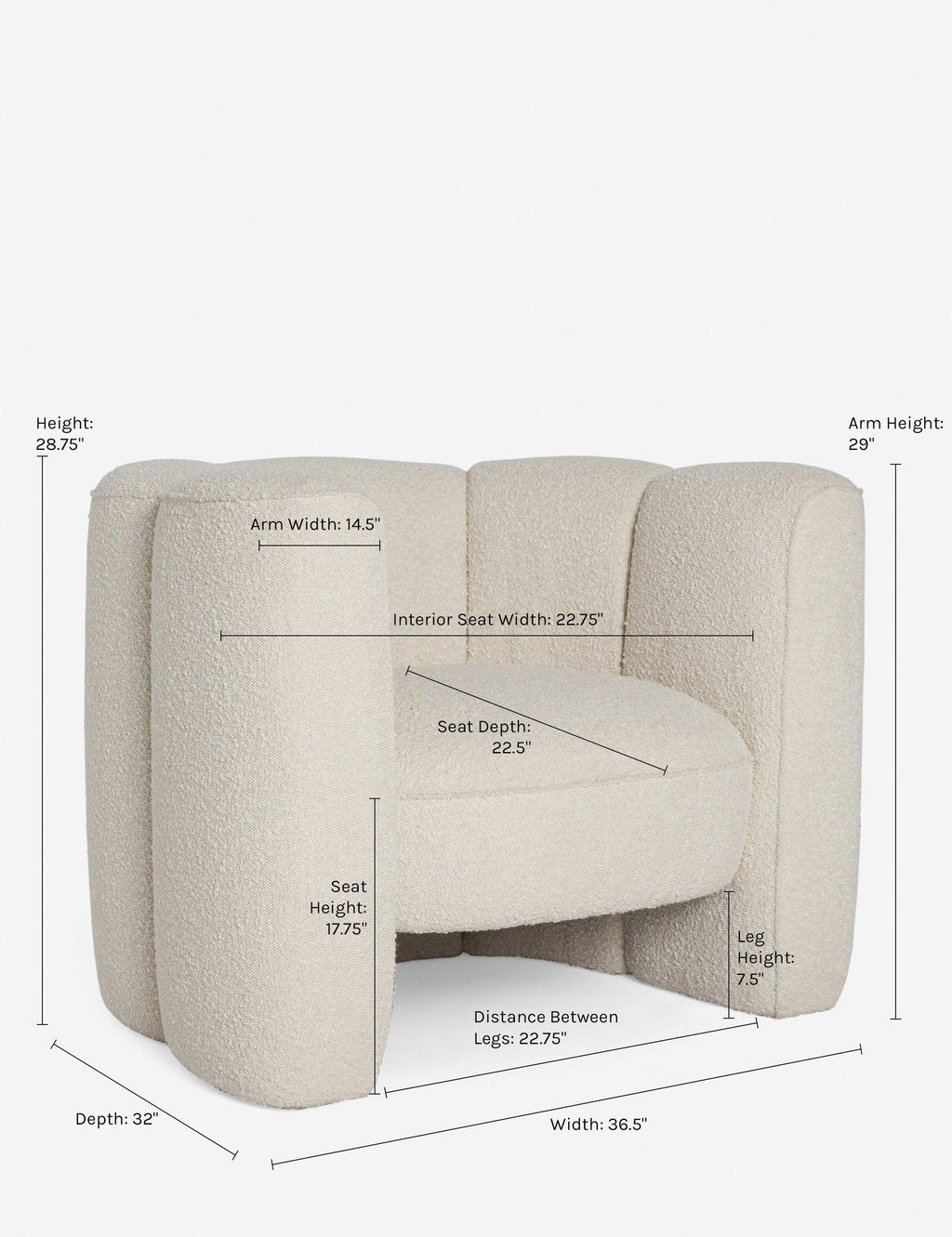 Lulu and Georgia - Mila Chair by Eny Lee Parker