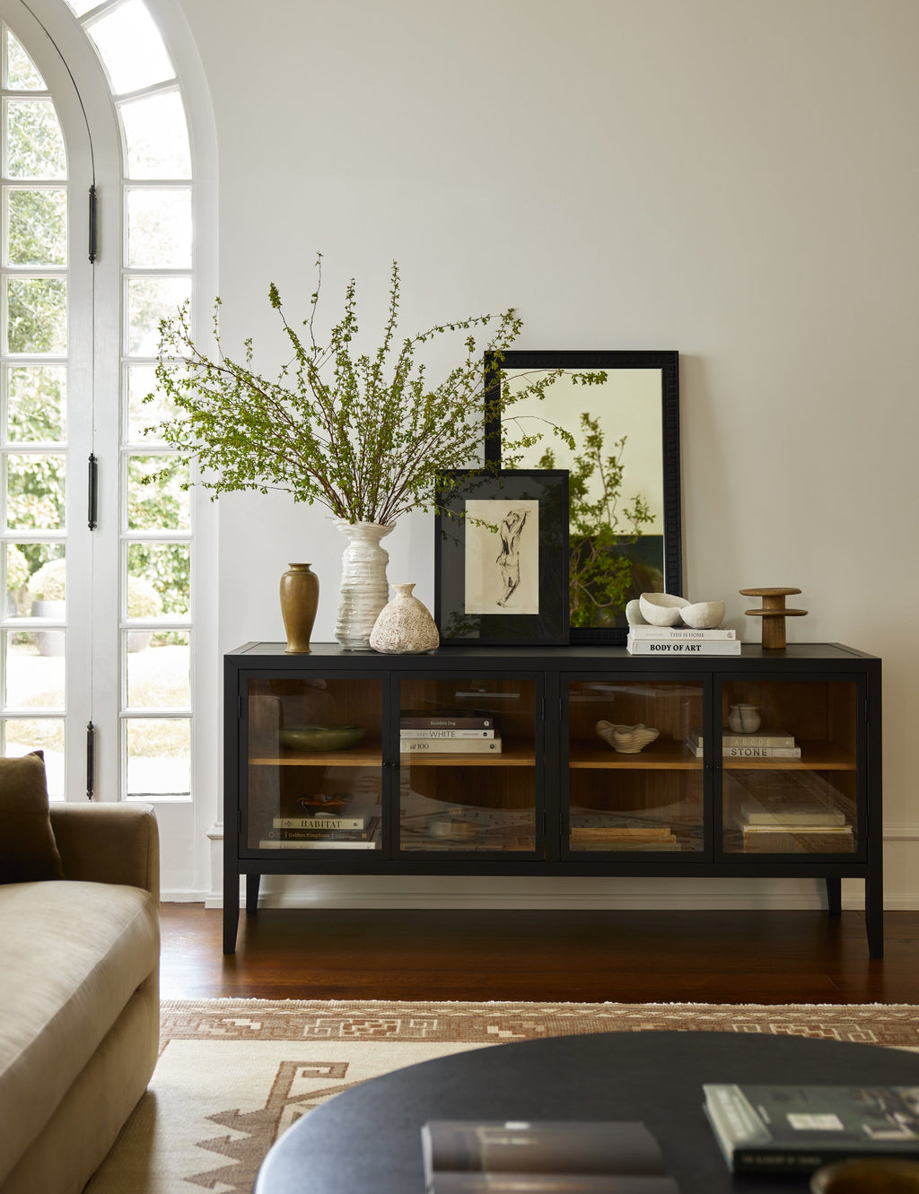 Lulu and Georgia - Morey Curio Sideboard