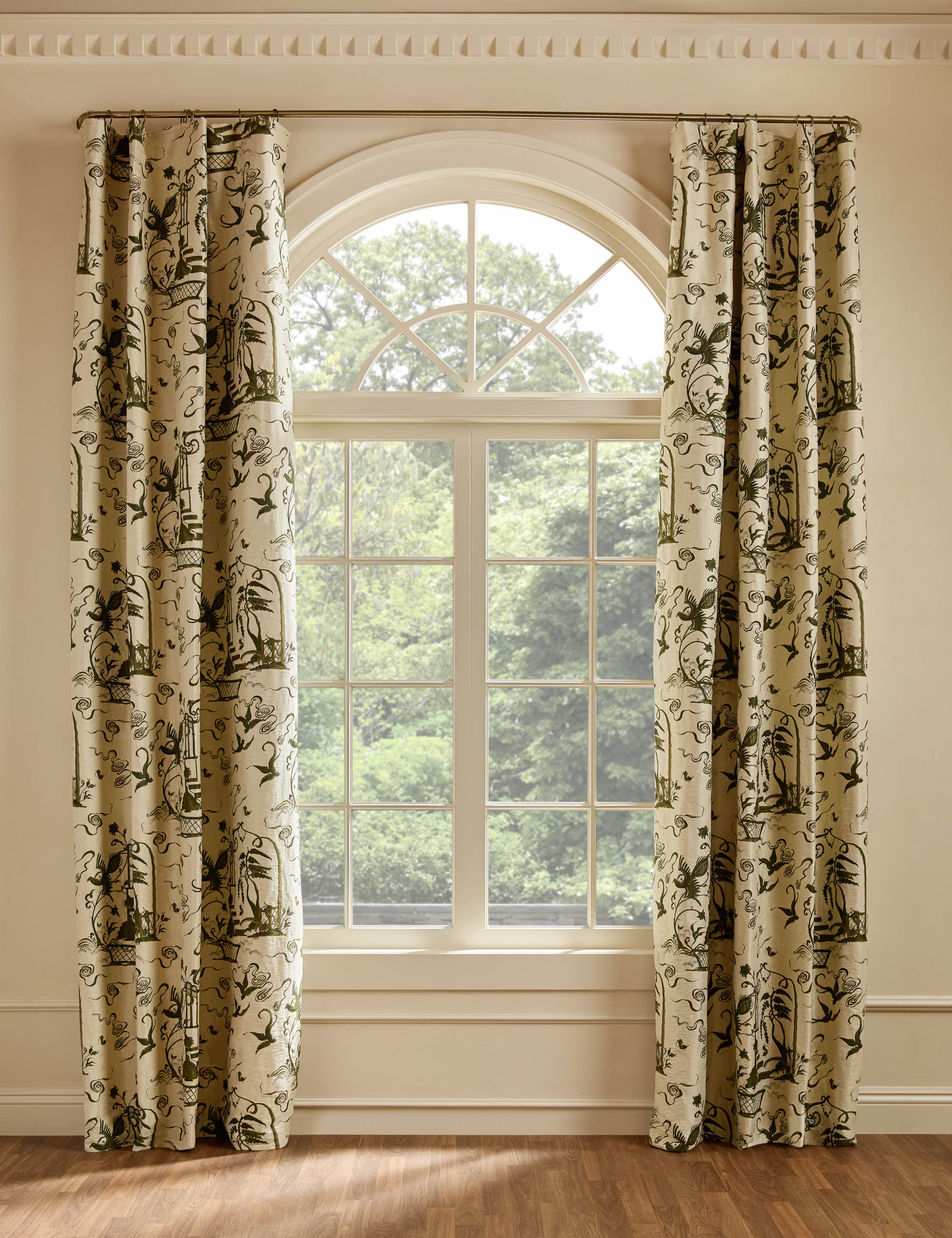Lulu and Georgia - Misha Toile Curtain Panel