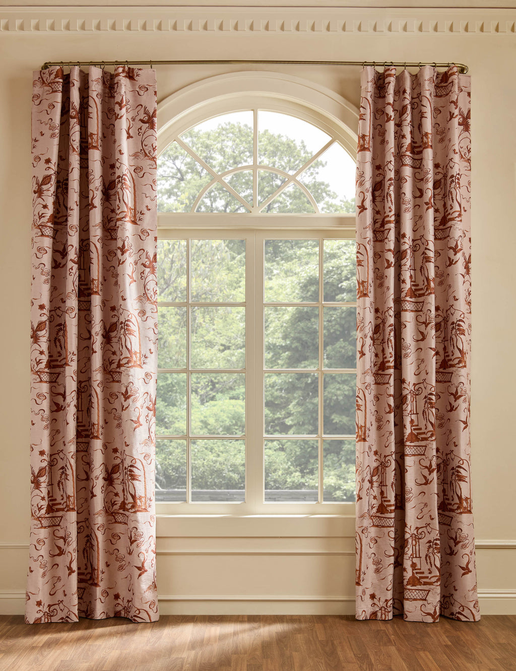 Lulu and Georgia - Misha Toile Curtain Panel