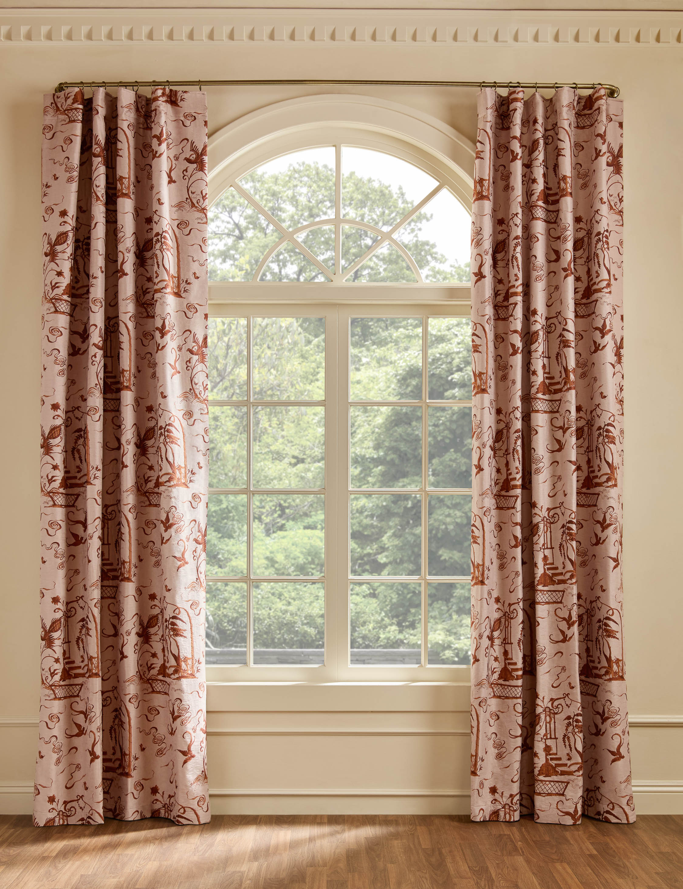 Lulu and Georgia - Misha Toile Curtain Panel
