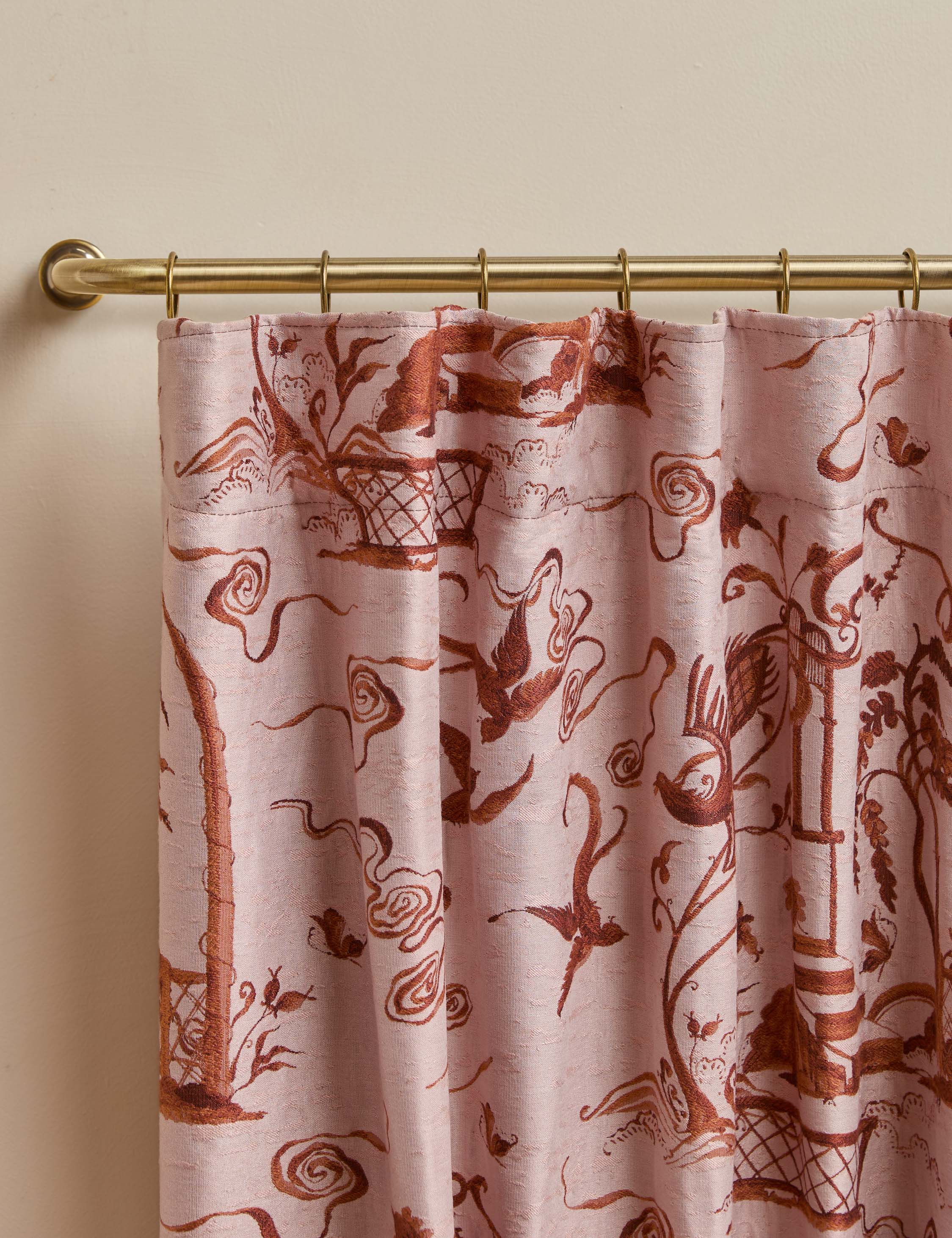 Lulu and Georgia - Misha Toile Curtain Panel