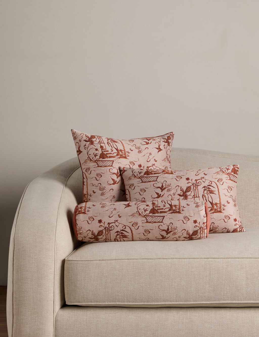 Lulu and Georgia - Misha Toile Pillow