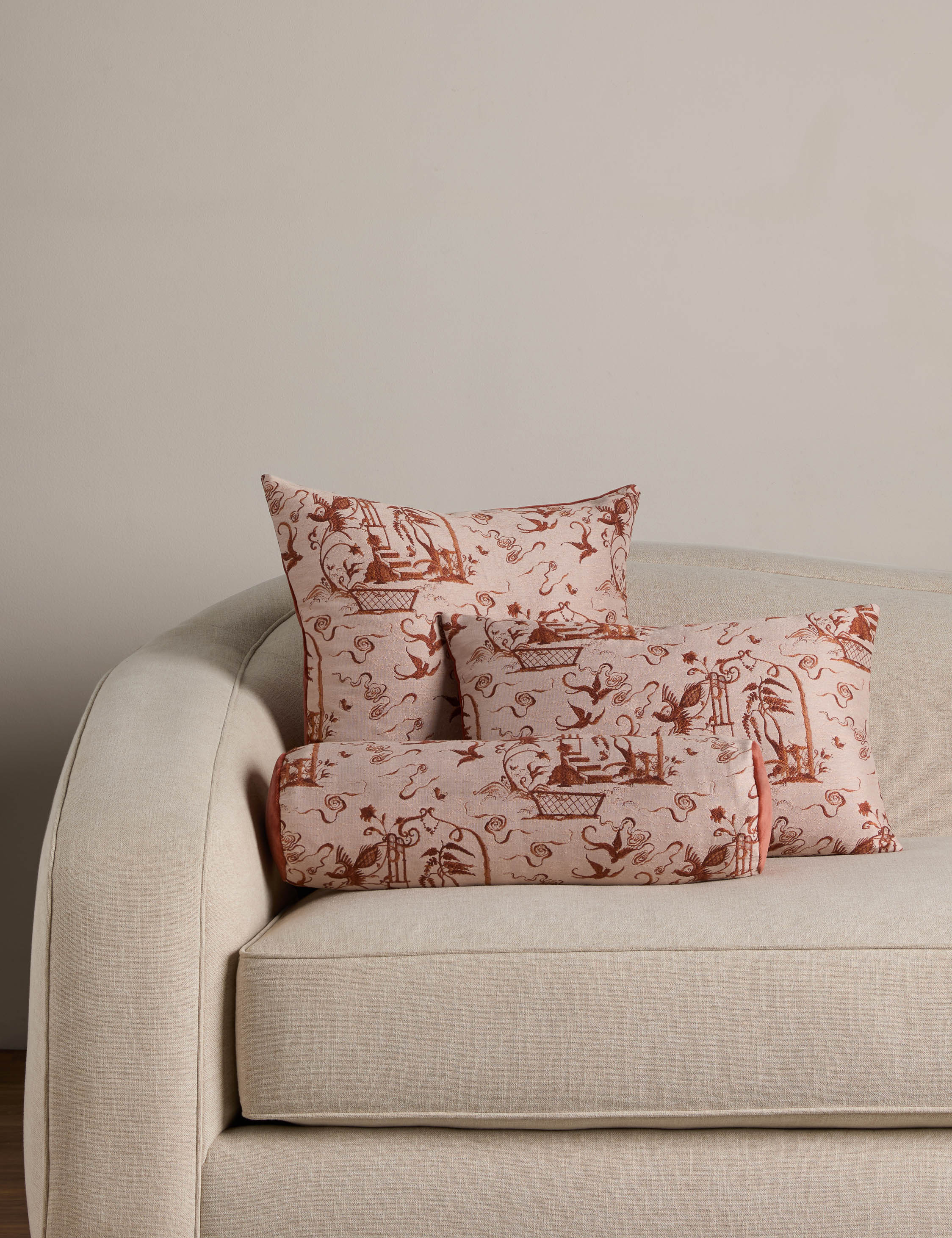 Lulu and Georgia - Misha Toile Pillow