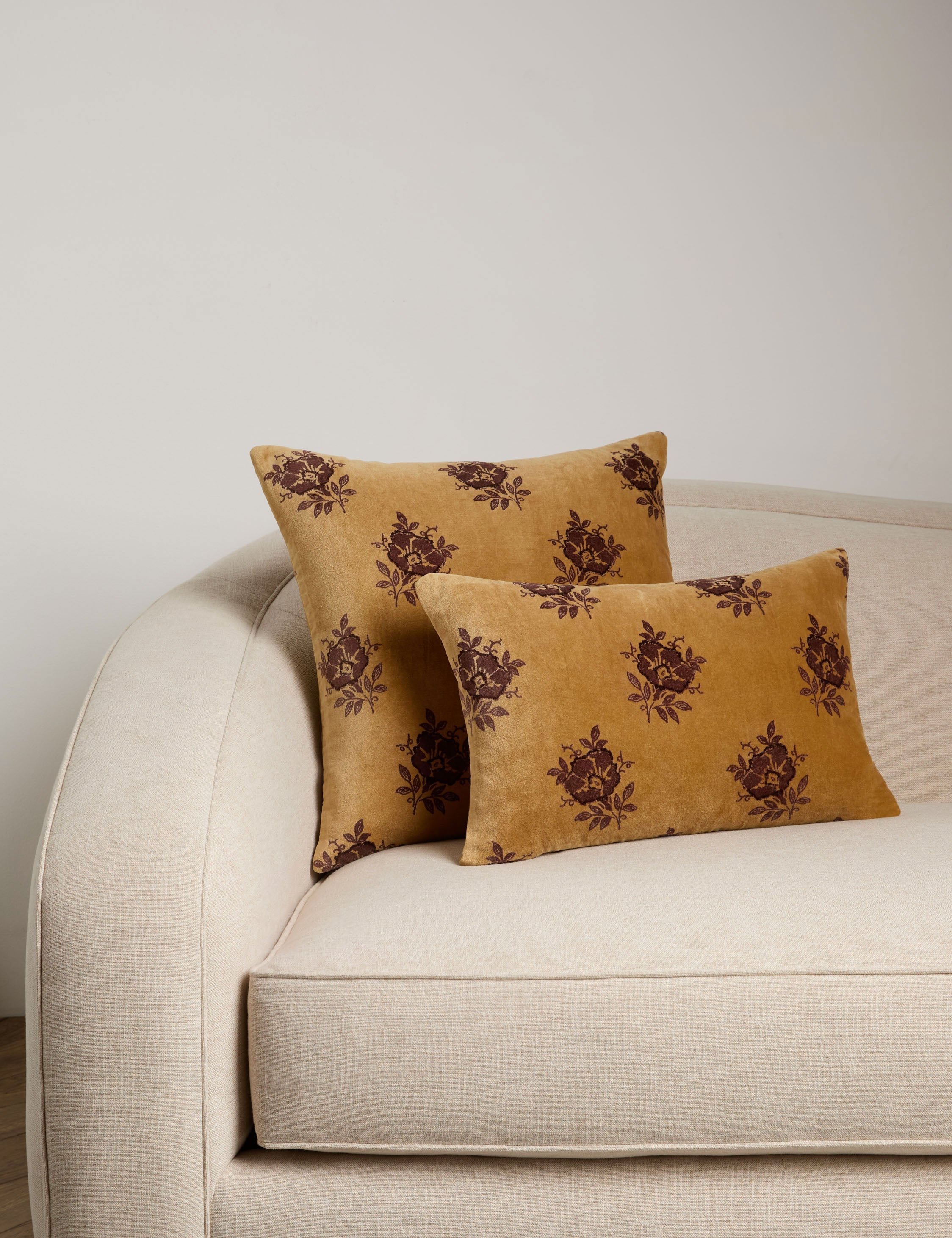 Lulu and Georgia - Montreal Velvet Pillow