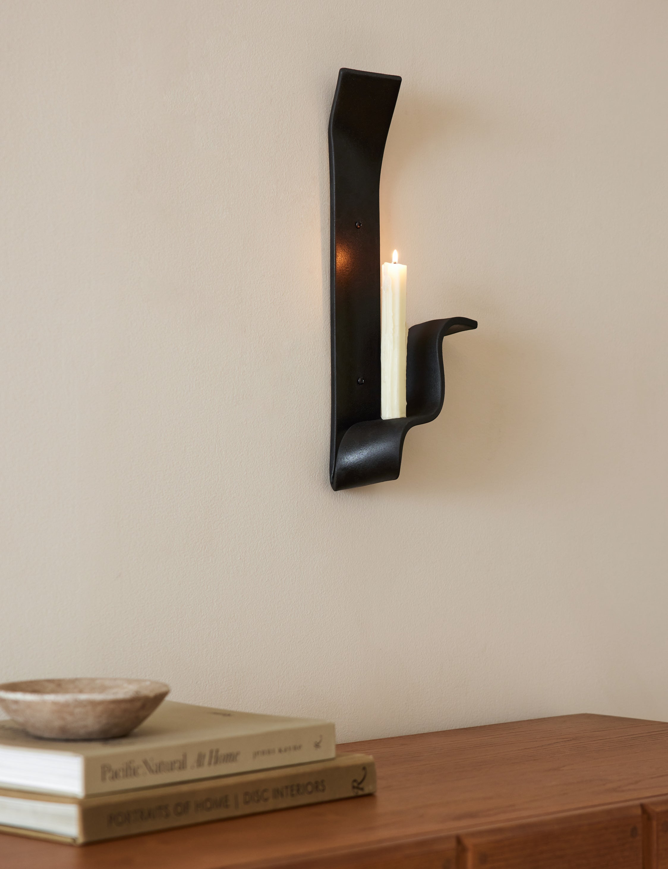 Lulu and Georgia - Moonara Candle Sconce by SIN