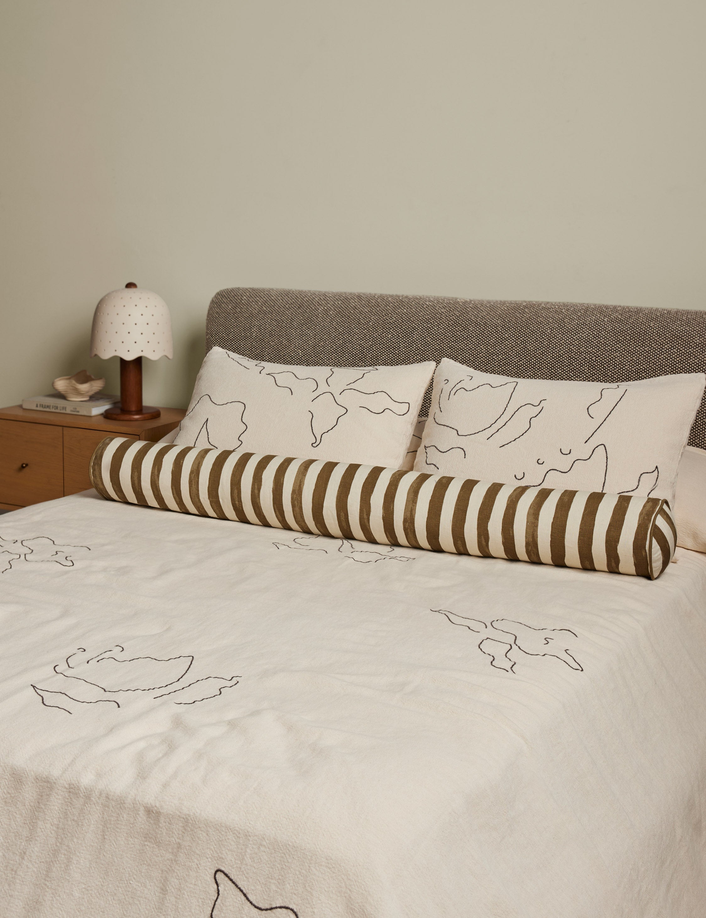 Lulu and Georgia - Narsi Linen Cotton Bedspread by Sarah Sherman Samuel