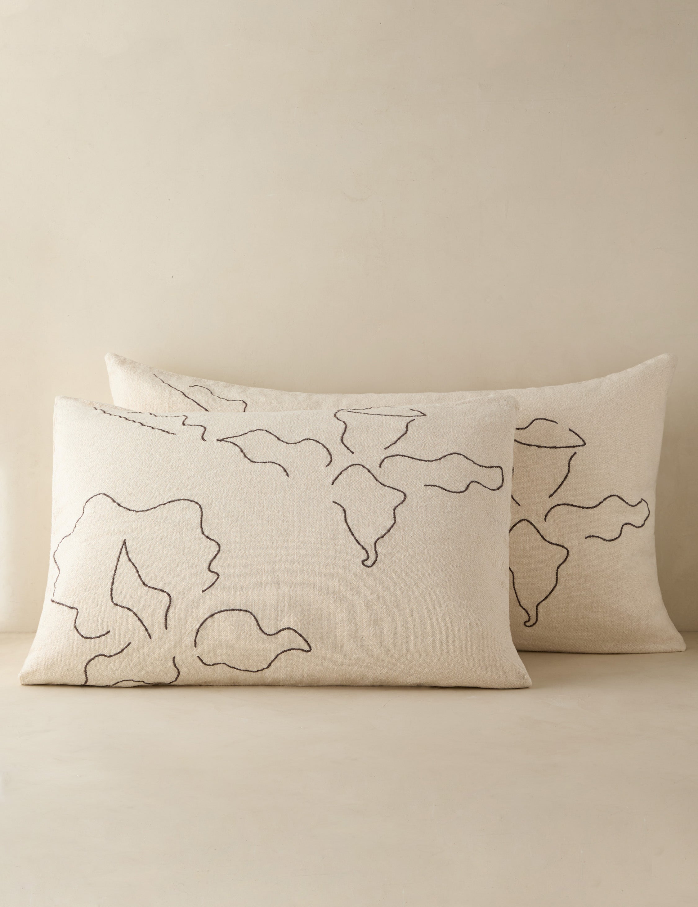 Lulu and Georgia - Narsi Linen Cotton Sham (Set of 2) by Sarah Sherman Samuel