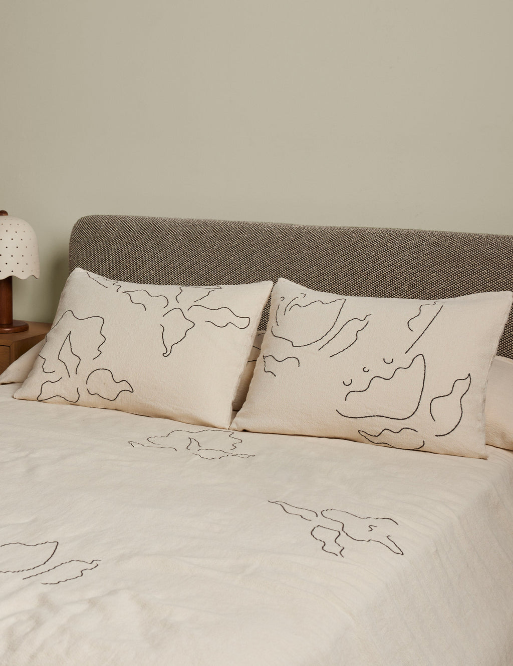 Lulu and Georgia - Narsi Linen Cotton Sham (Set of 2) by Sarah Sherman Samuel