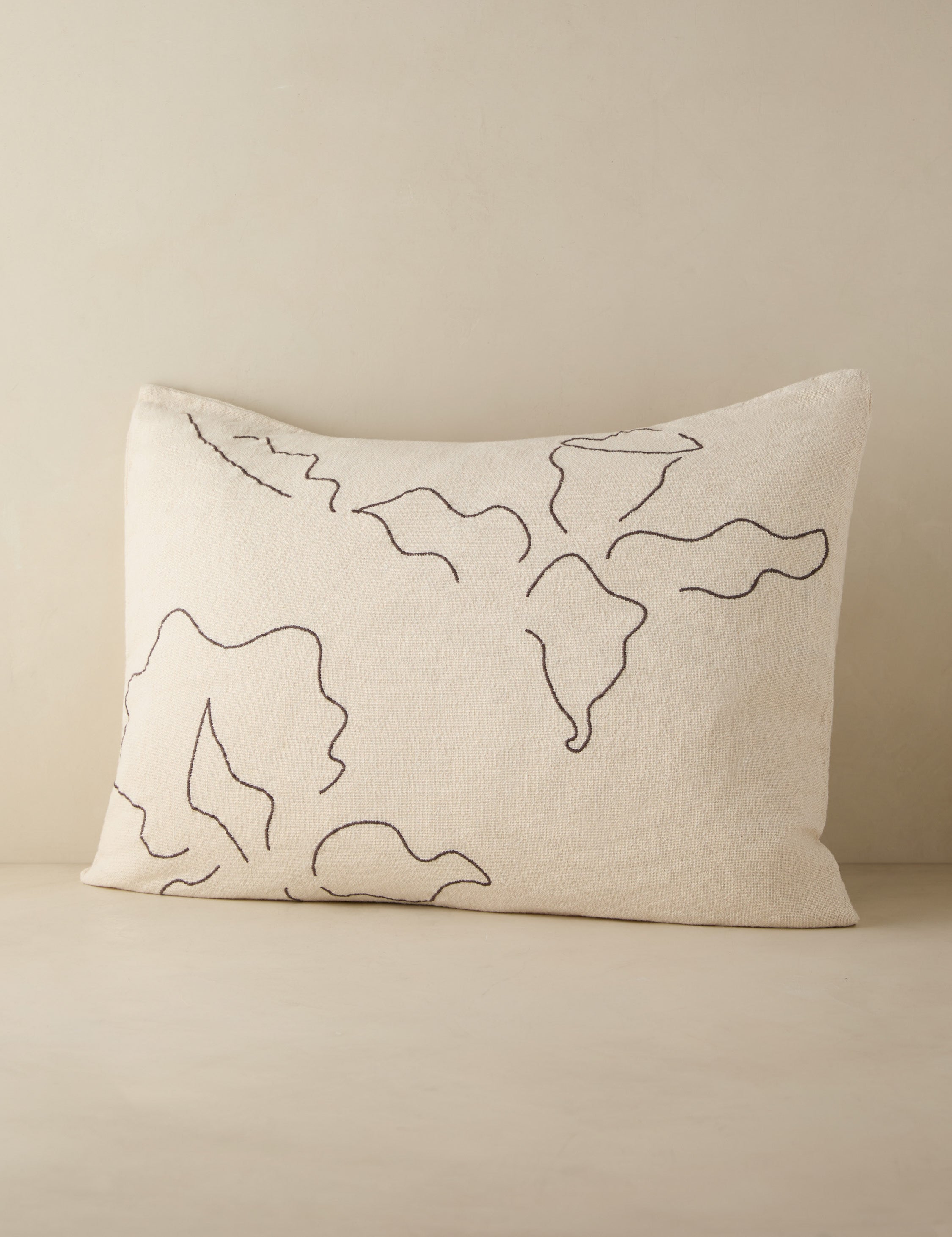 Lulu and Georgia - Narsi Linen Cotton Sham (Set of 2) by Sarah Sherman Samuel
