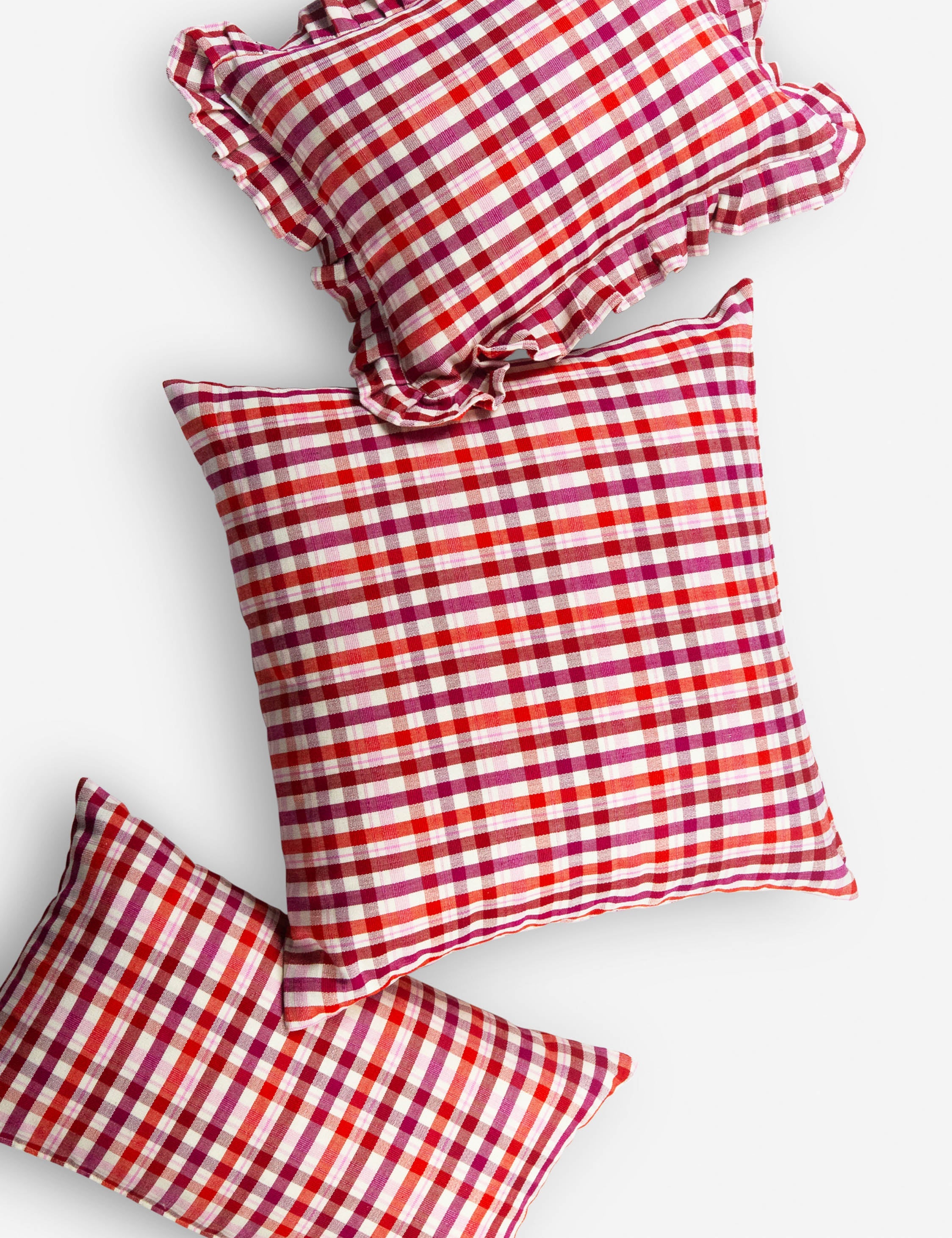 Lulu and Georgia - Noel Ruffle Pillow by Archive NY