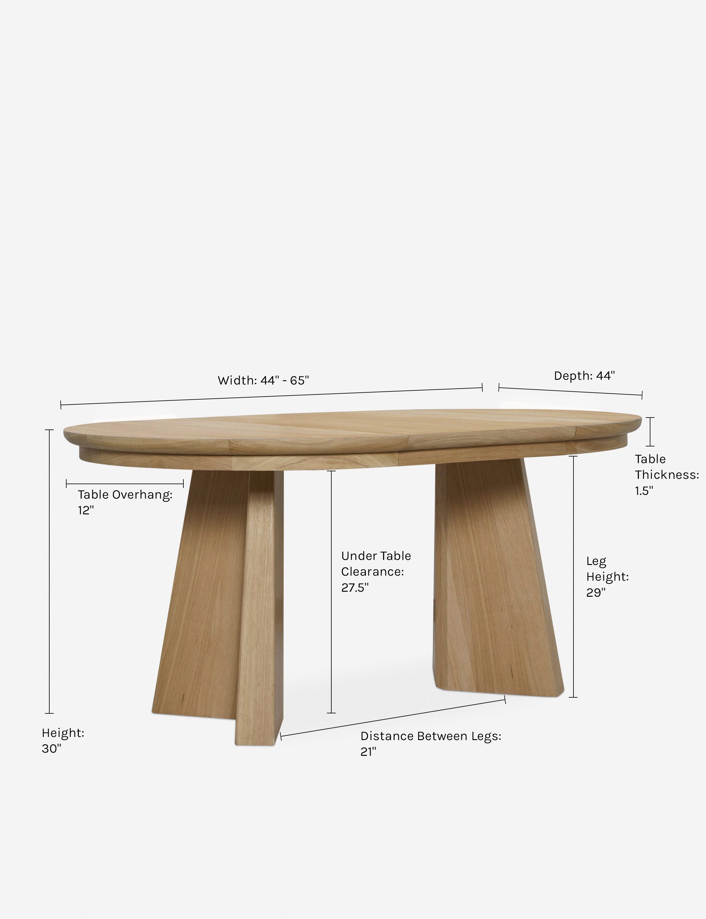 Lulu and Georgia - Nycola Extendable Oval Dining Table
