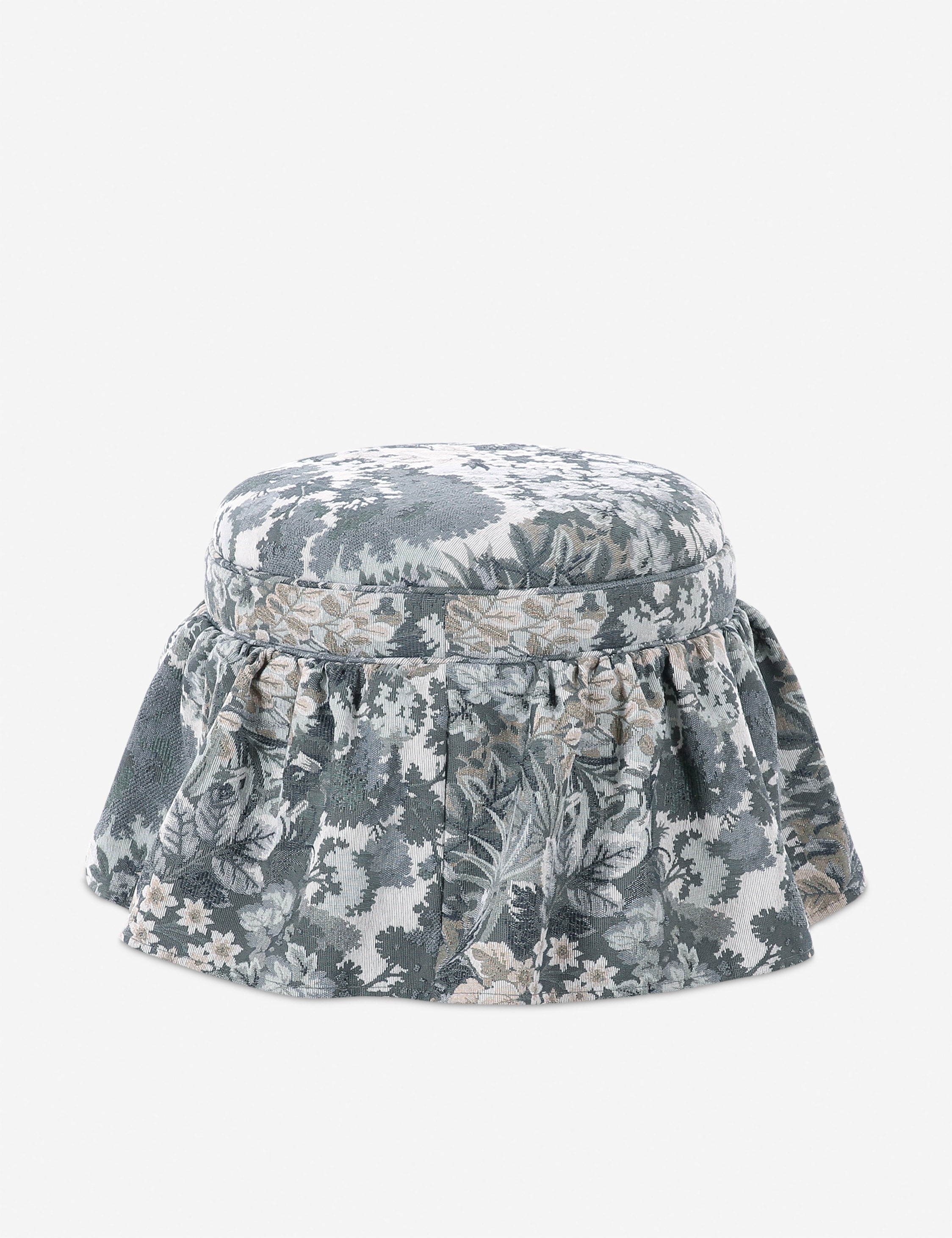 Lulu and Georgia - Tompkins Round Storage Ottoman
