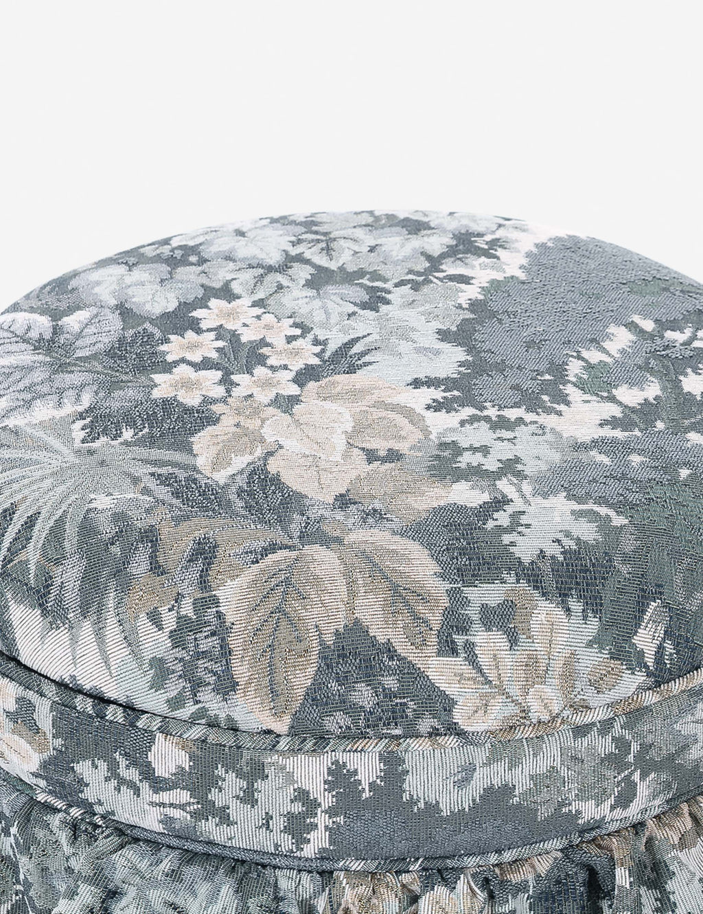 Lulu and Georgia - Tompkins Round Storage Ottoman