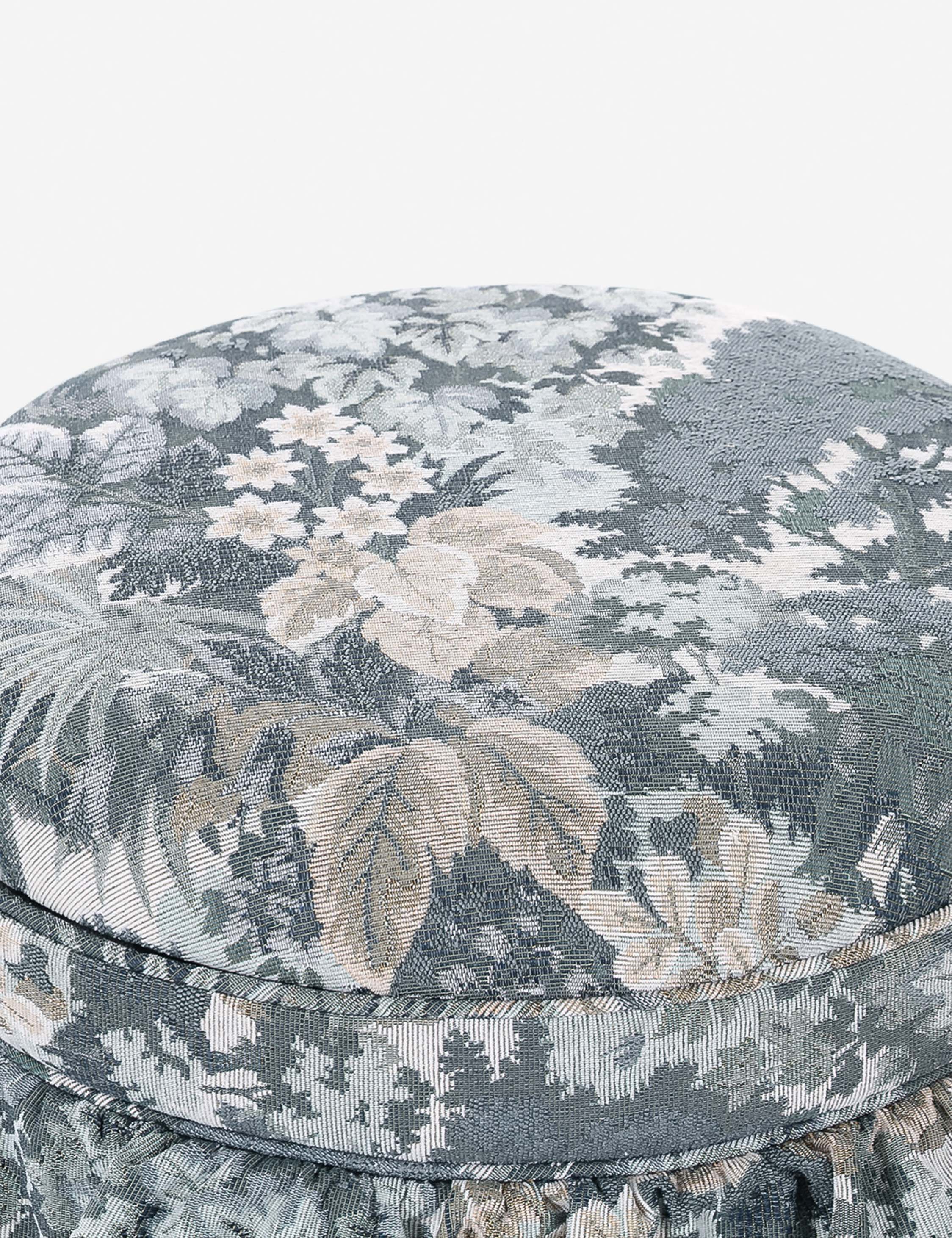 Lulu and Georgia - Tompkins Round Storage Ottoman