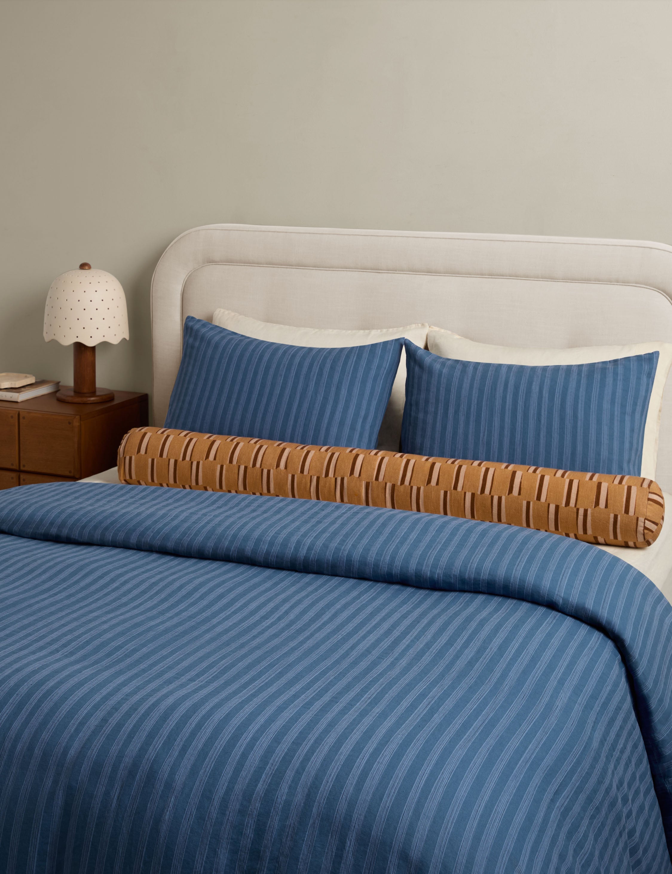 Lulu and Georgia - Oja Linen Cotton Duvet Cover by Sarah Sherman Samuel