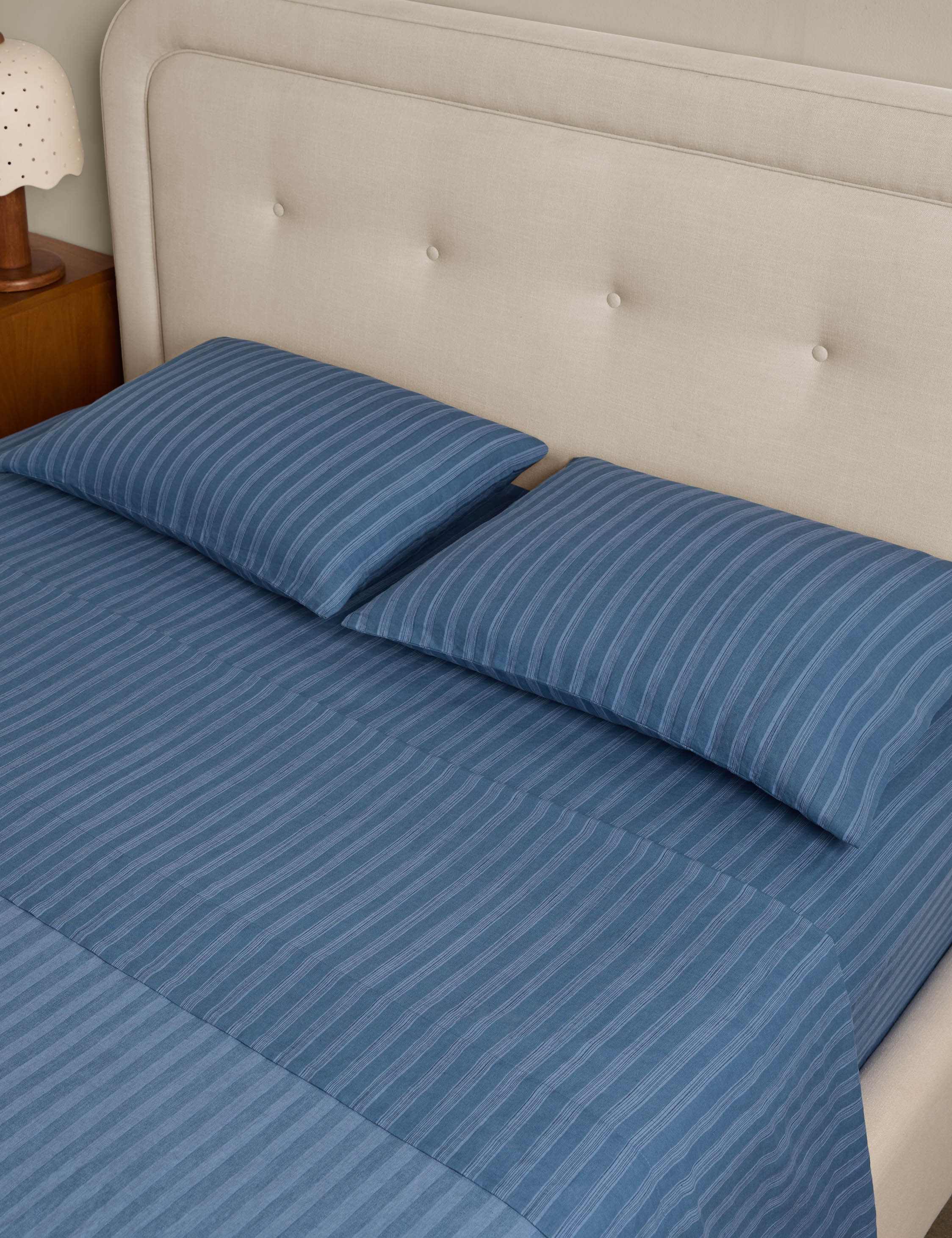 Lulu and Georgia - Oja Linen Cotton Sheet Set by Sarah Sherman Samuel