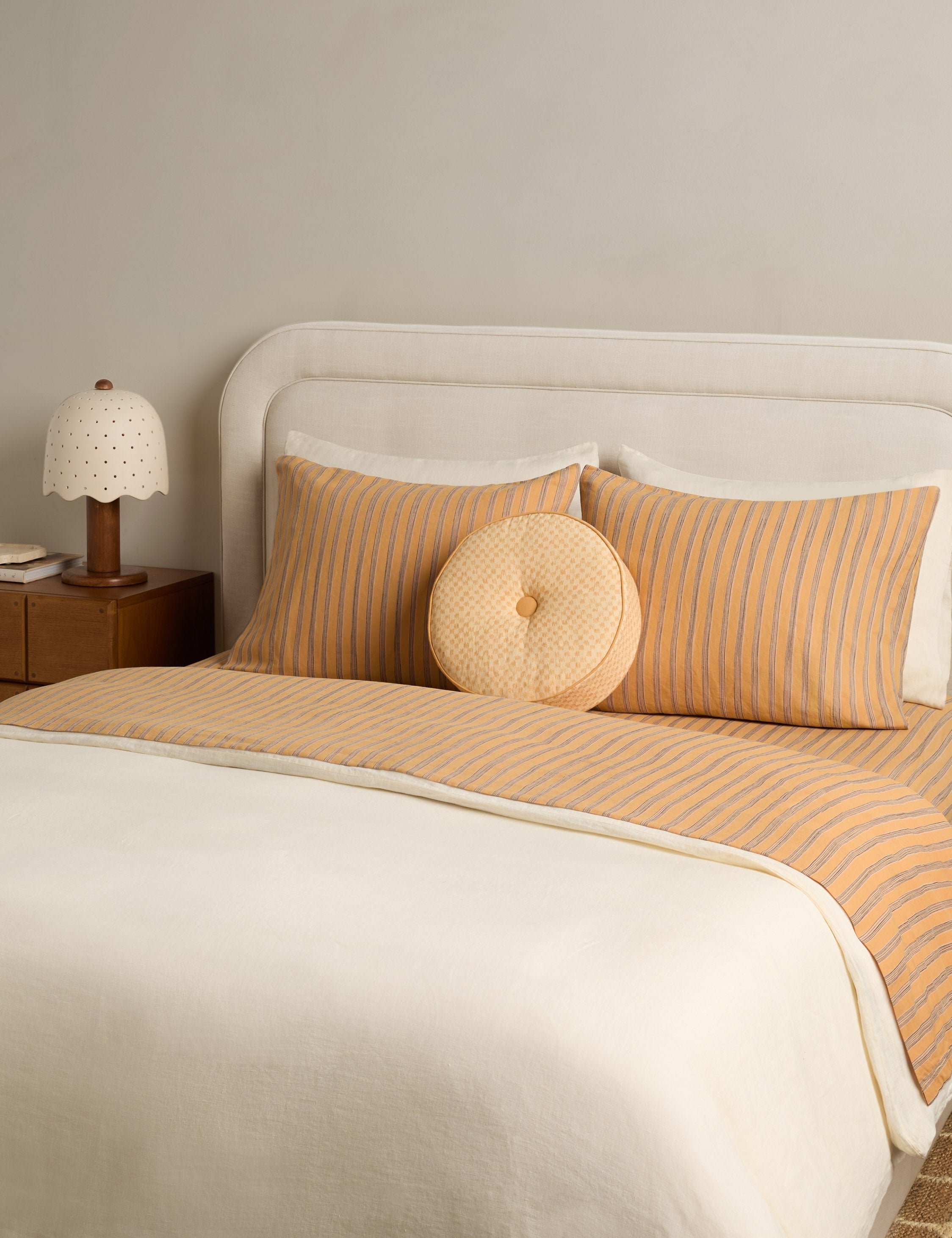 Lulu and Georgia - Oja Linen Cotton Sheet Set by Sarah Sherman Samuel