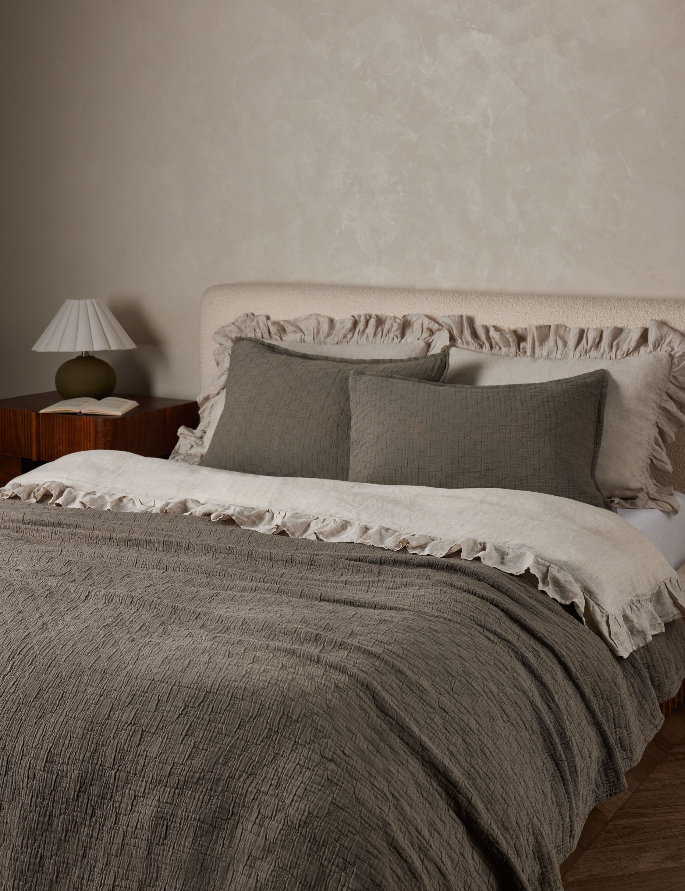 Lulu and Georgia - Ojai Cotton Matelassé Coverlet by Pom Pom at Home