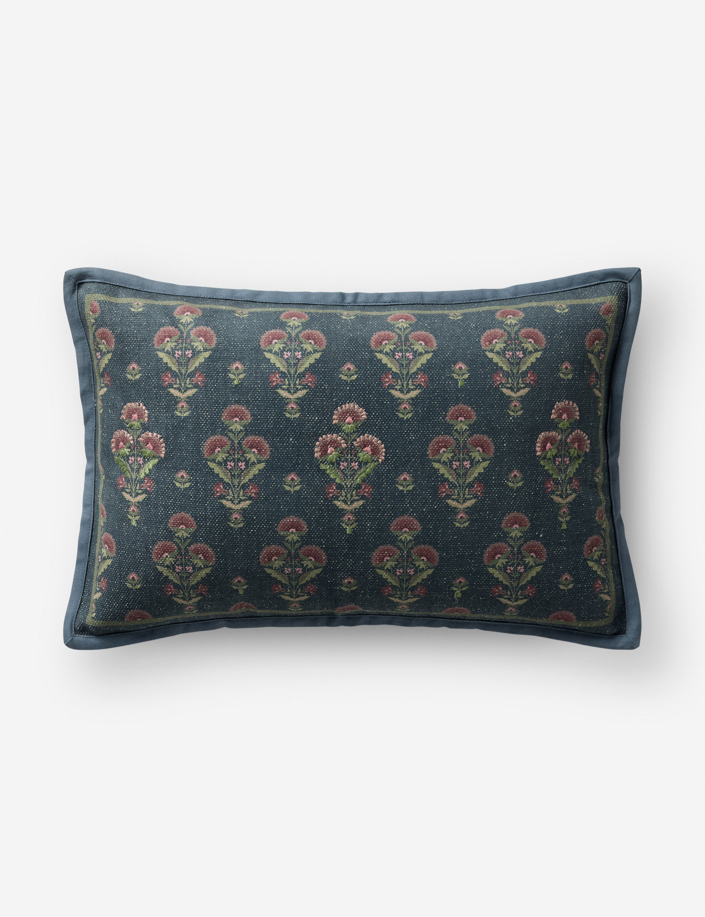 Lulu and Georgia - Marigold Embroidered Pillow by Chris Loves Julia x Loloi
