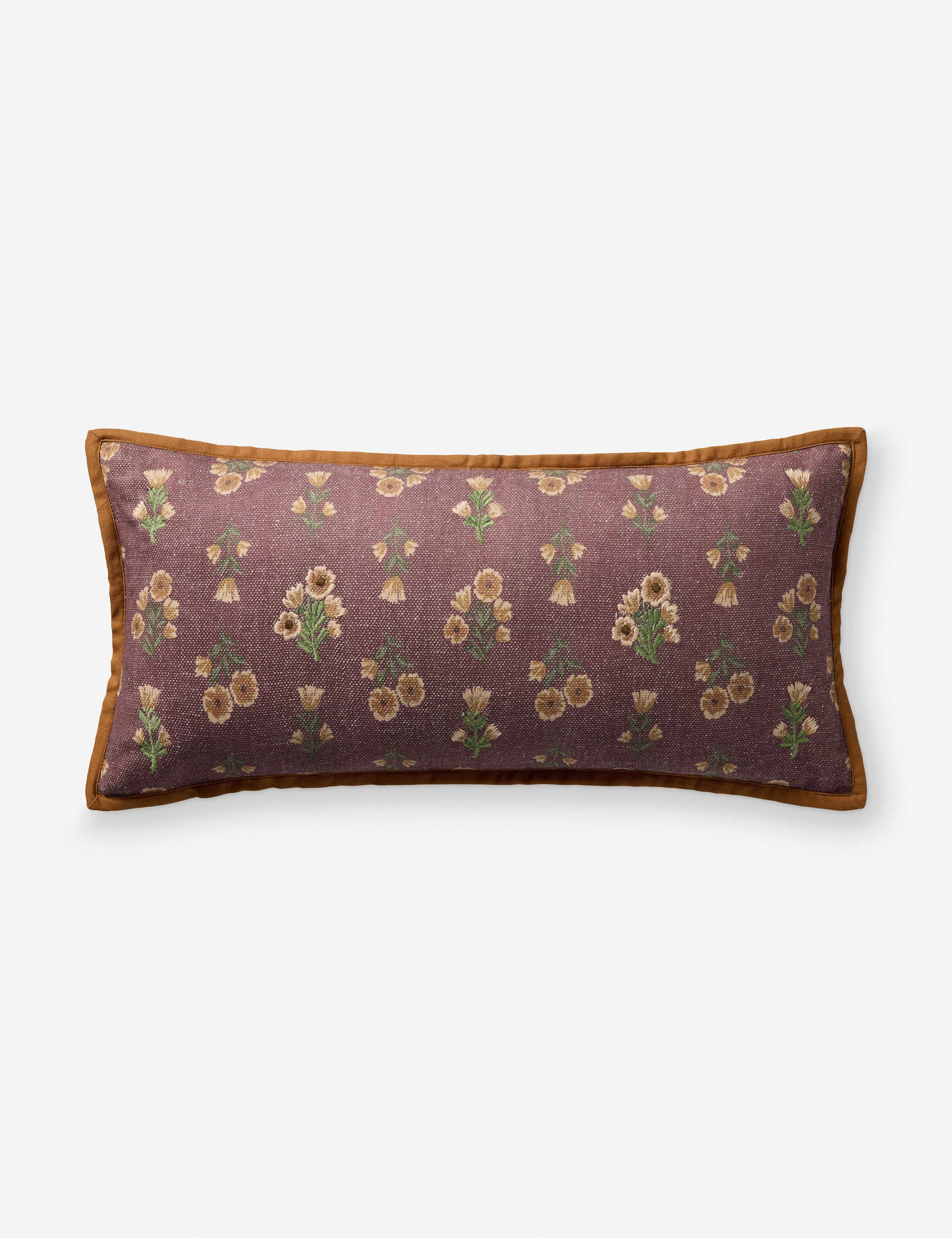 Lulu and Georgia - Posie Embroidered Pillow by Chris Loves Julia x Loloi