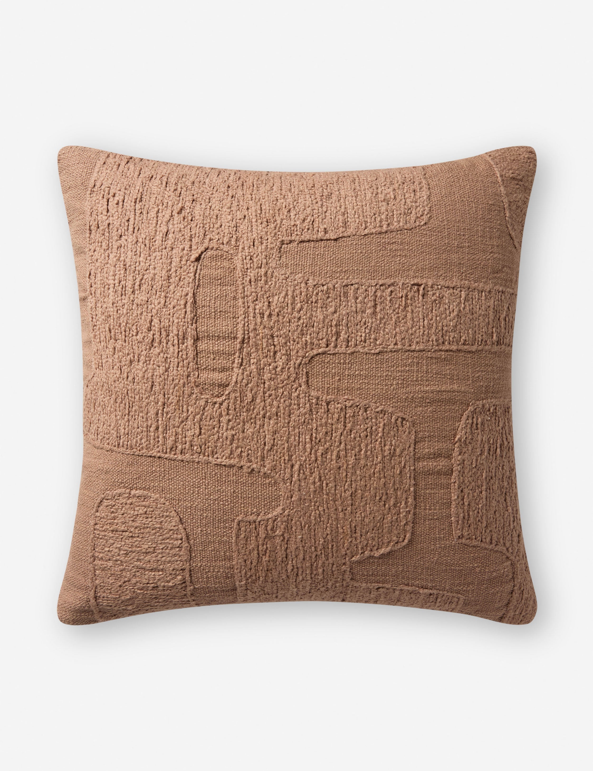 Lulu and Georgia - Organic Embroidered Pillow by Brigette Romanek x Loloi