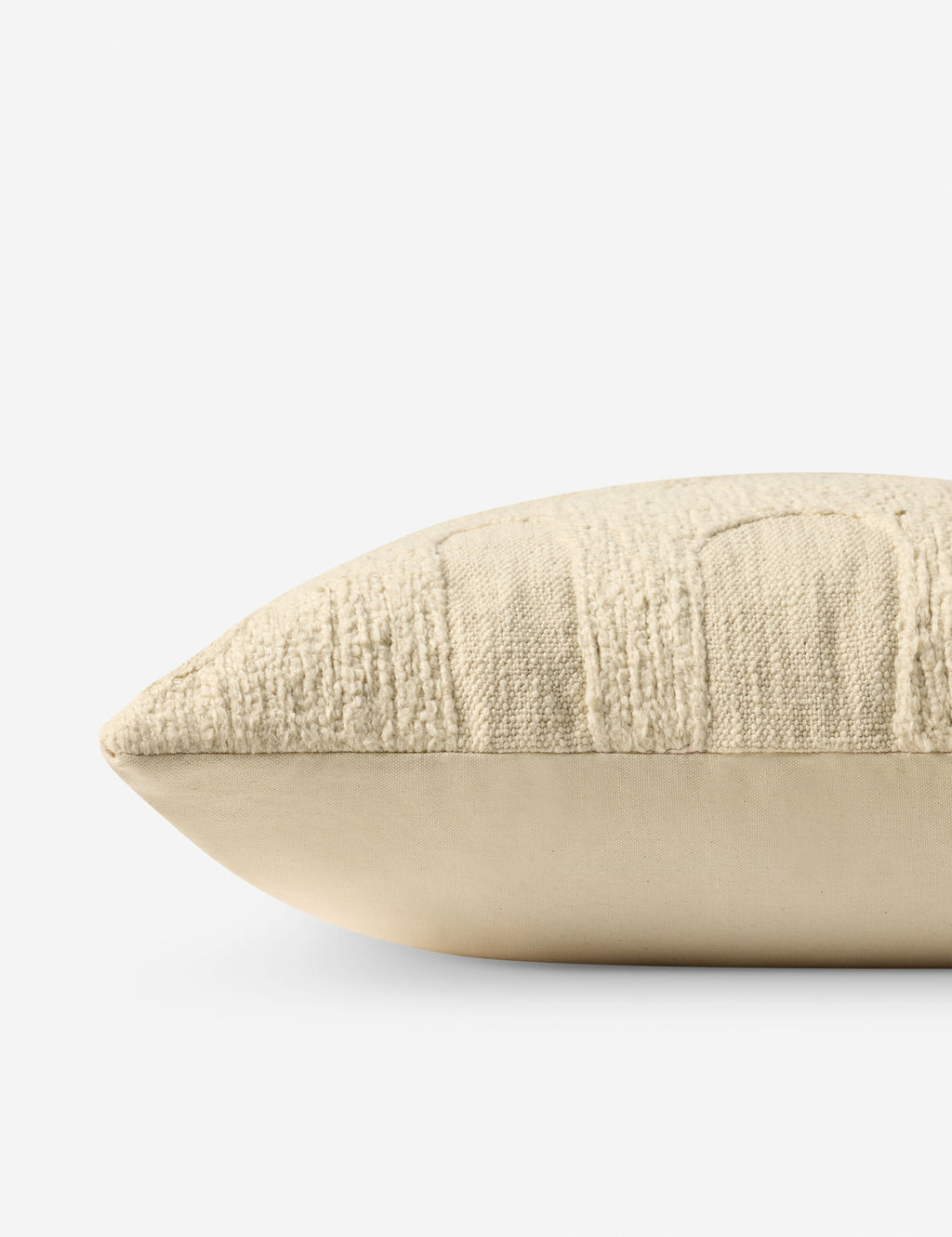 Lulu and Georgia - Organic Embroidered Pillow by Brigette Romanek x Loloi