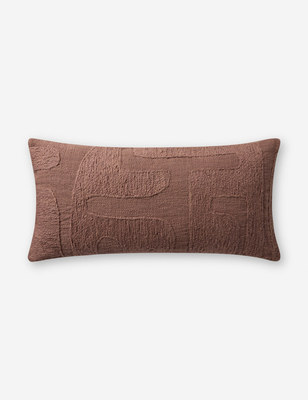 Lulu and Georgia - Organic Embroidered Pillow by Brigette Romanek x Loloi