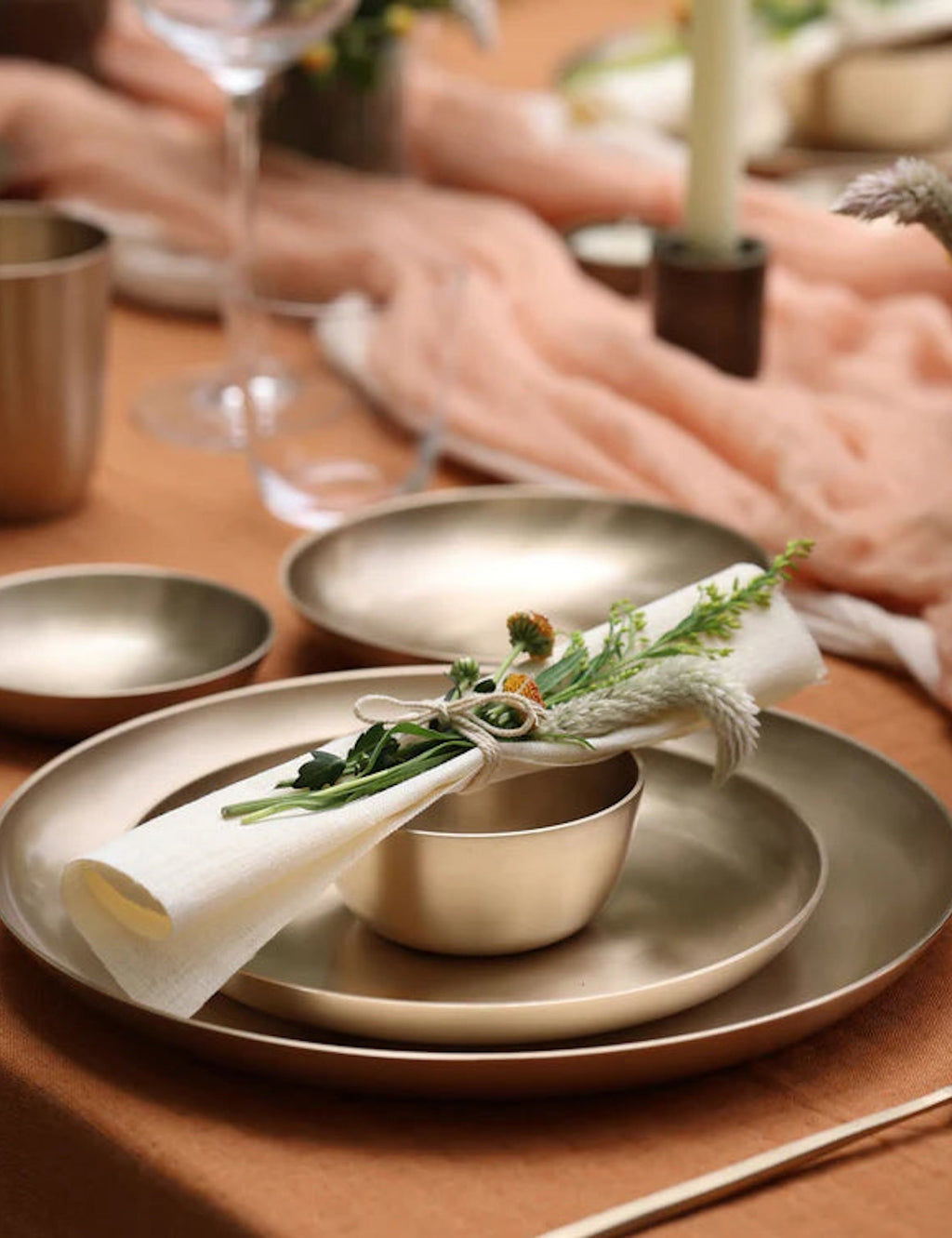 Lulu and Georgia - Luxe Kansa Platter by Fleck