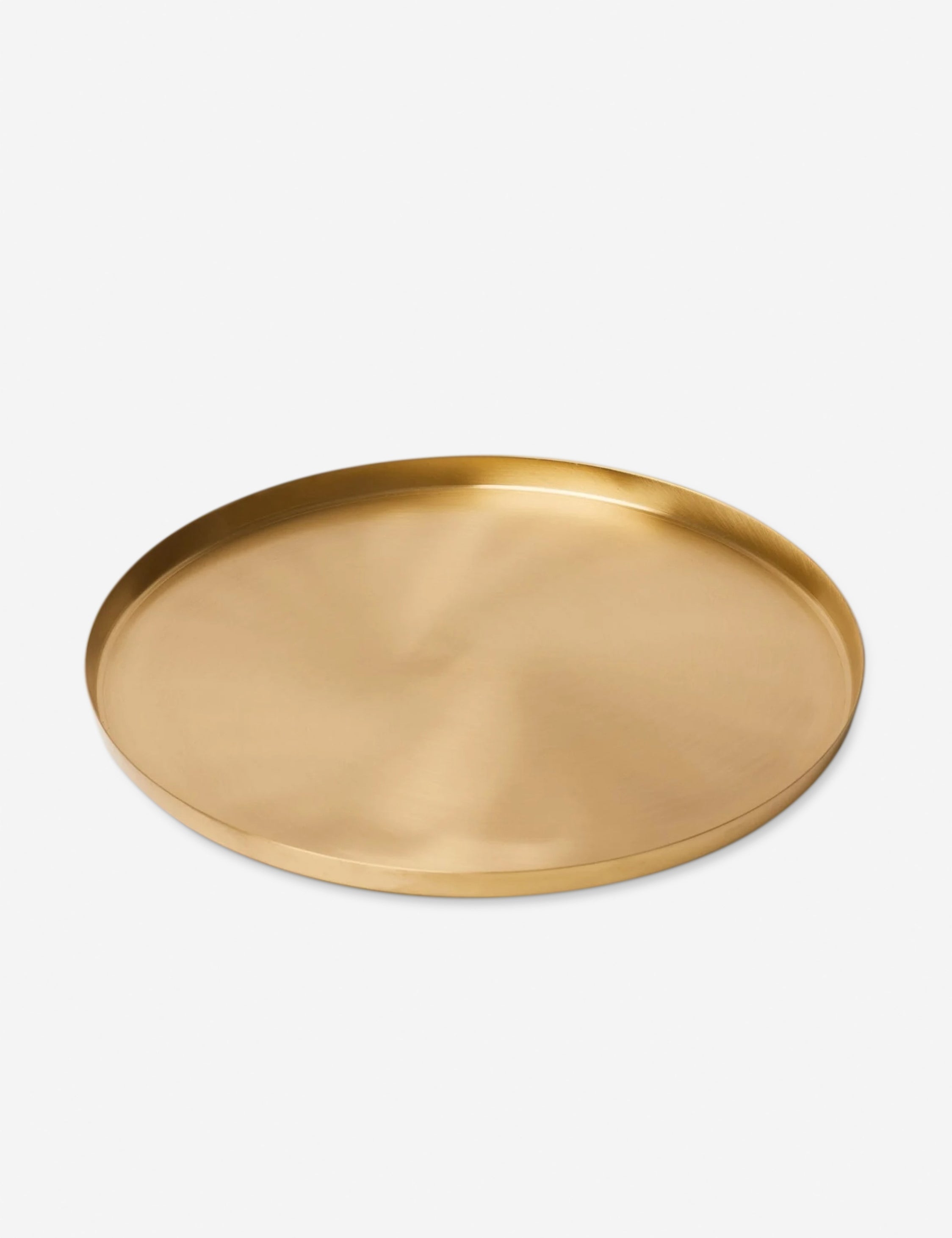 Lulu and Georgia - Heirloom Brass Serving Plate by Fleck